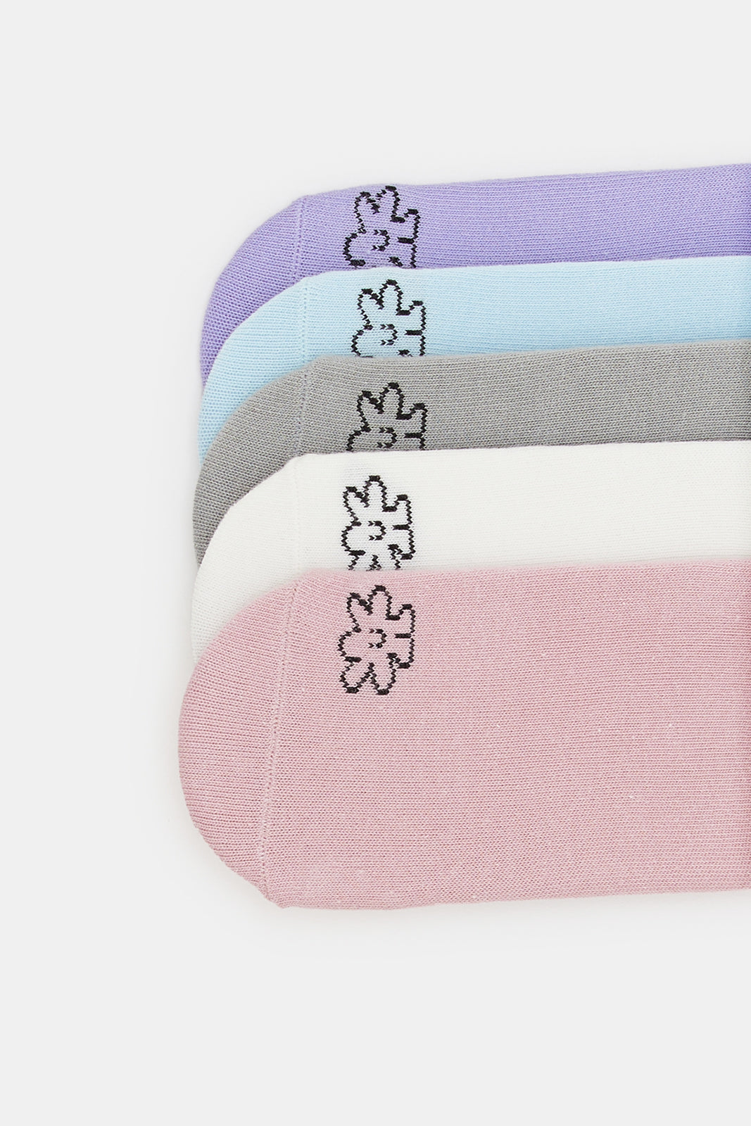 Women Assorted Invisible Socks Set (Pack of 5)