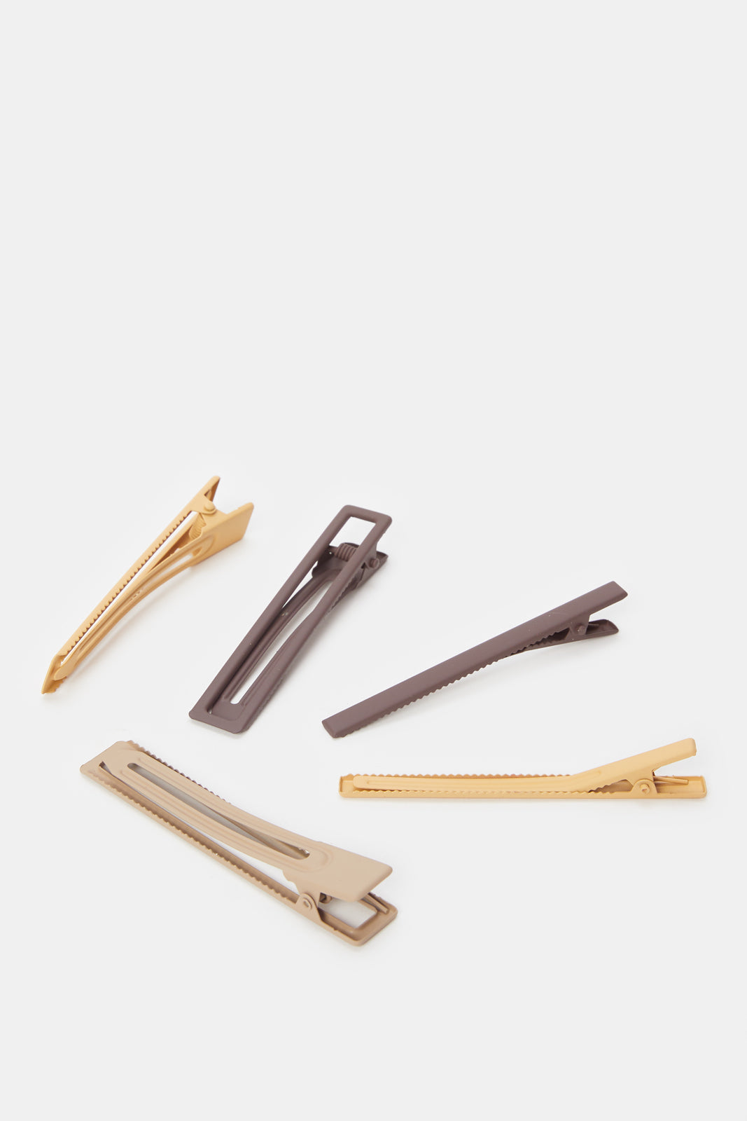 Women Assorted Plain Hair Clip Set (6 Piece)