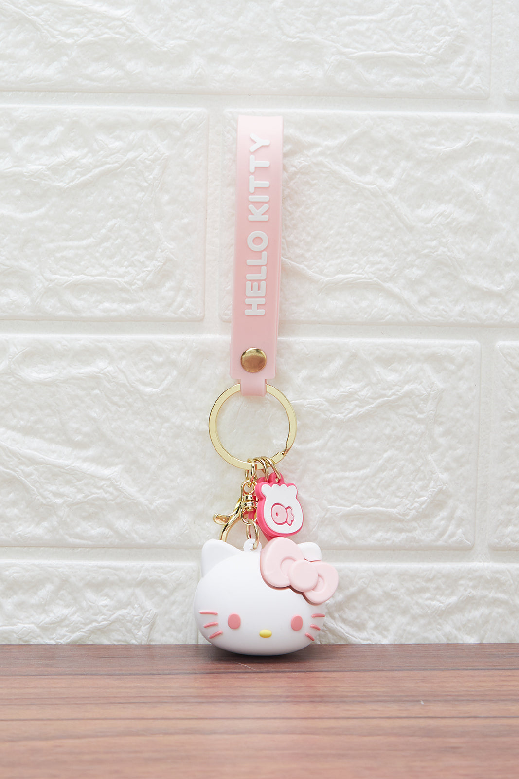 Pink Hello Kitty 3D Key Ring