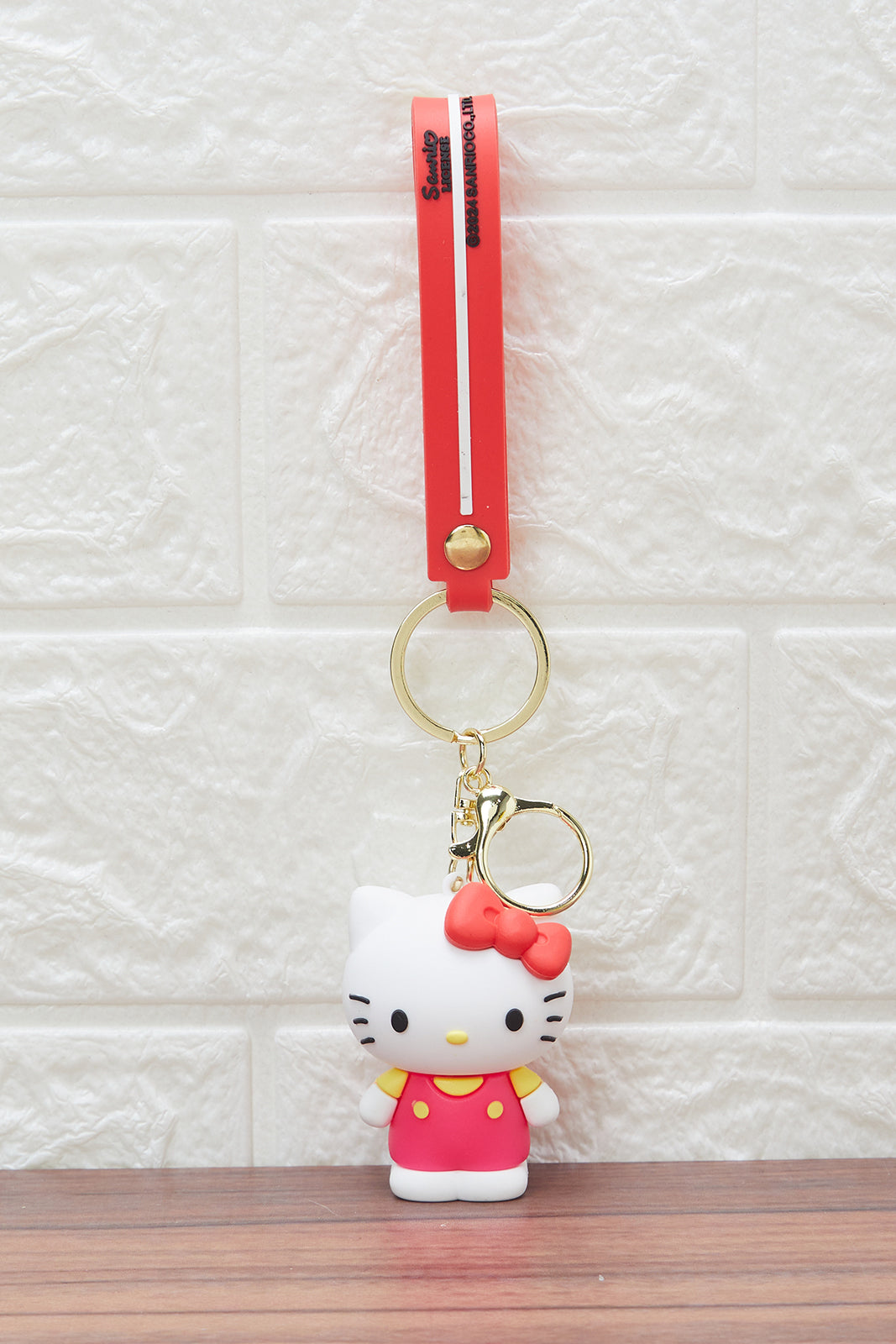Red Hello Kitty Key Ring