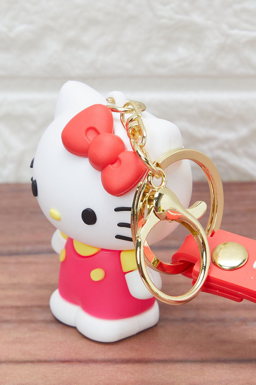 Red Hello Kitty Key Ring