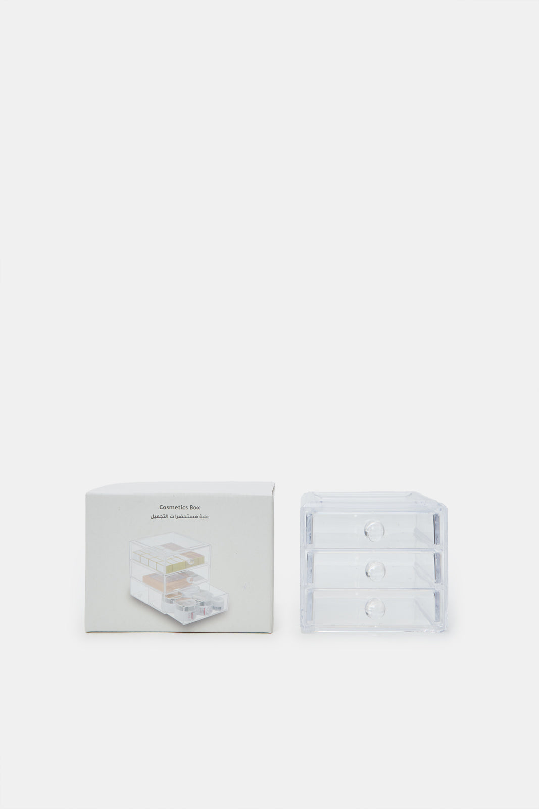 Clear Plastic Cosmetics Box