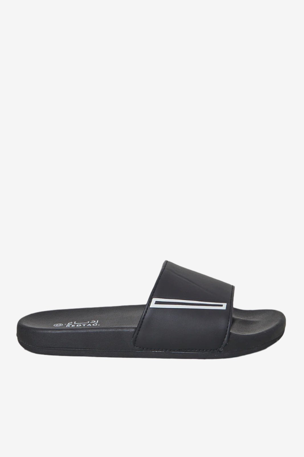 Men Black Extra Comfort Slides