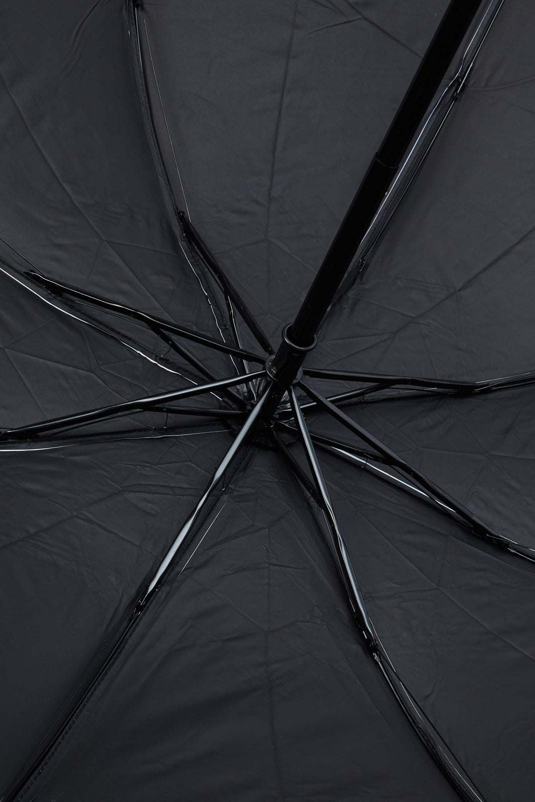 Blue Printed Foldable Umbrella