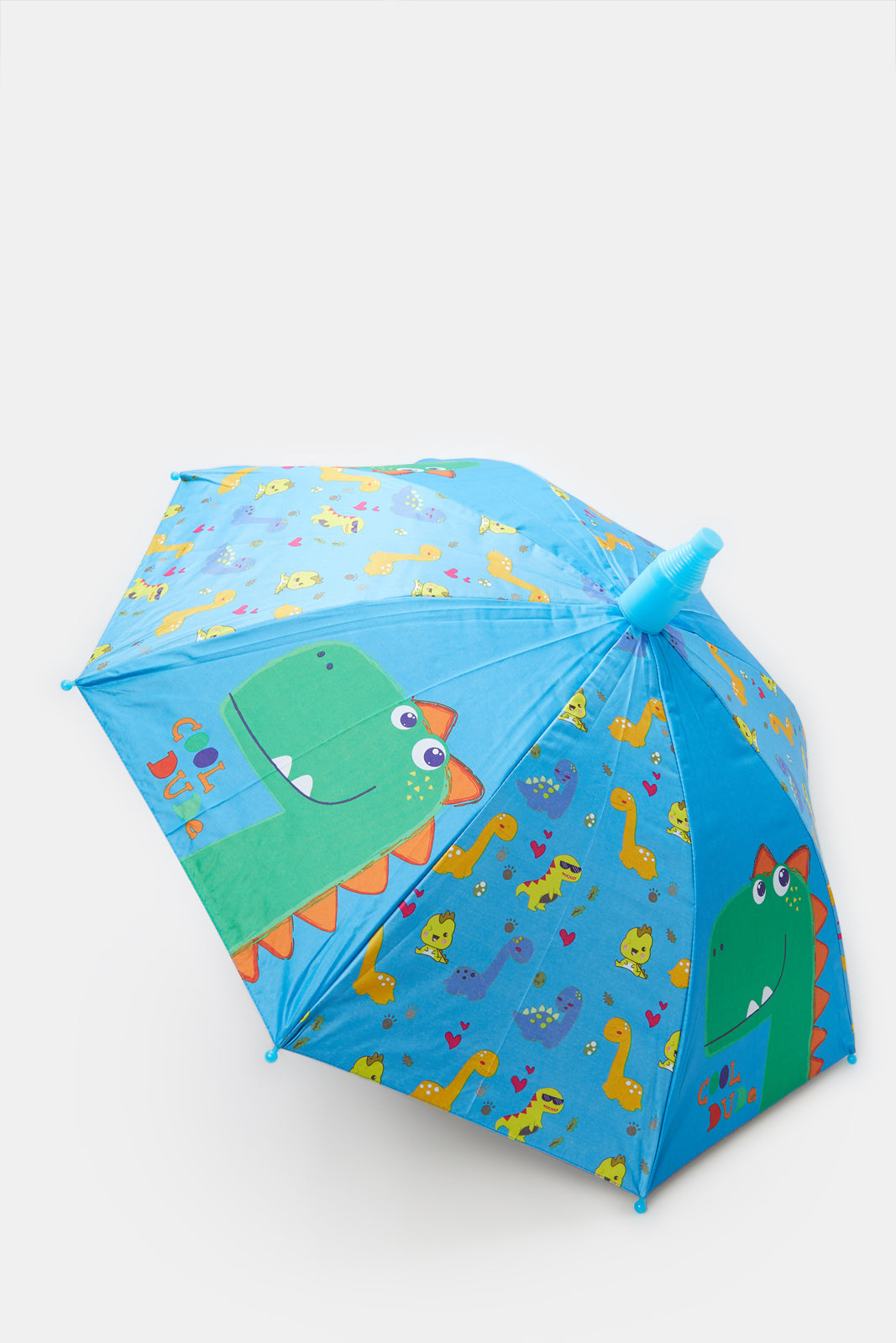 Blue Dinosaur Foldable Umbrella