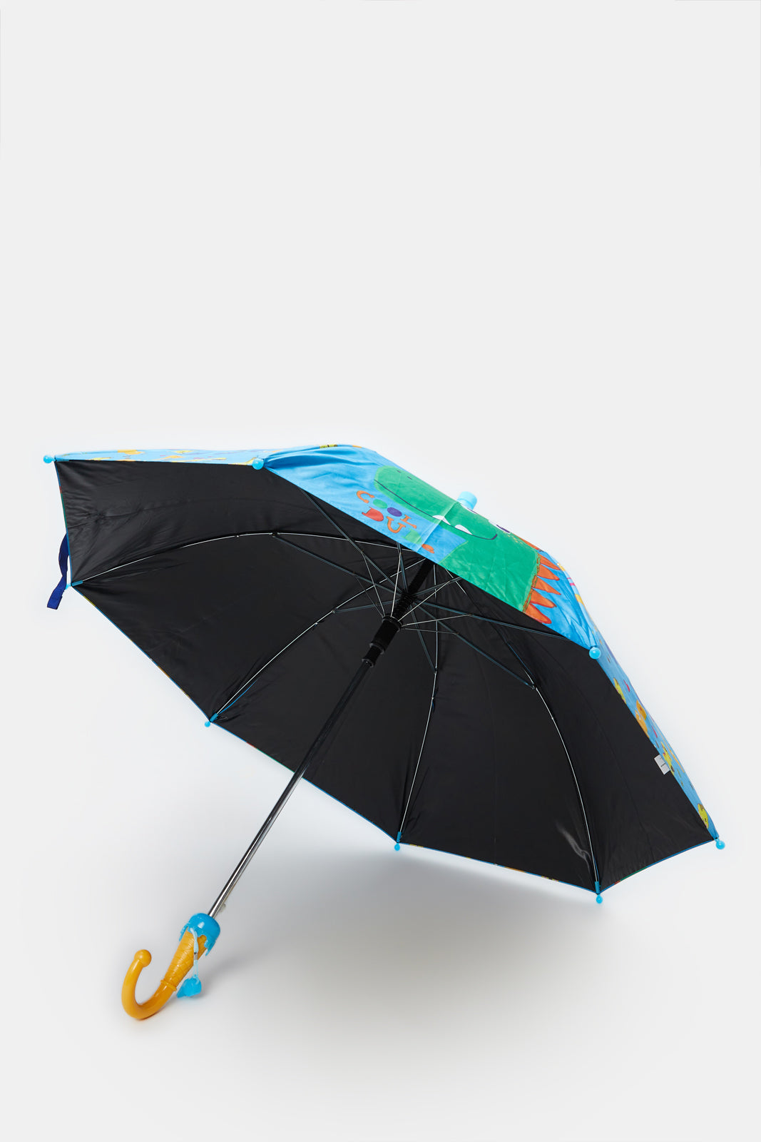 Blue Dinosaur Foldable Umbrella