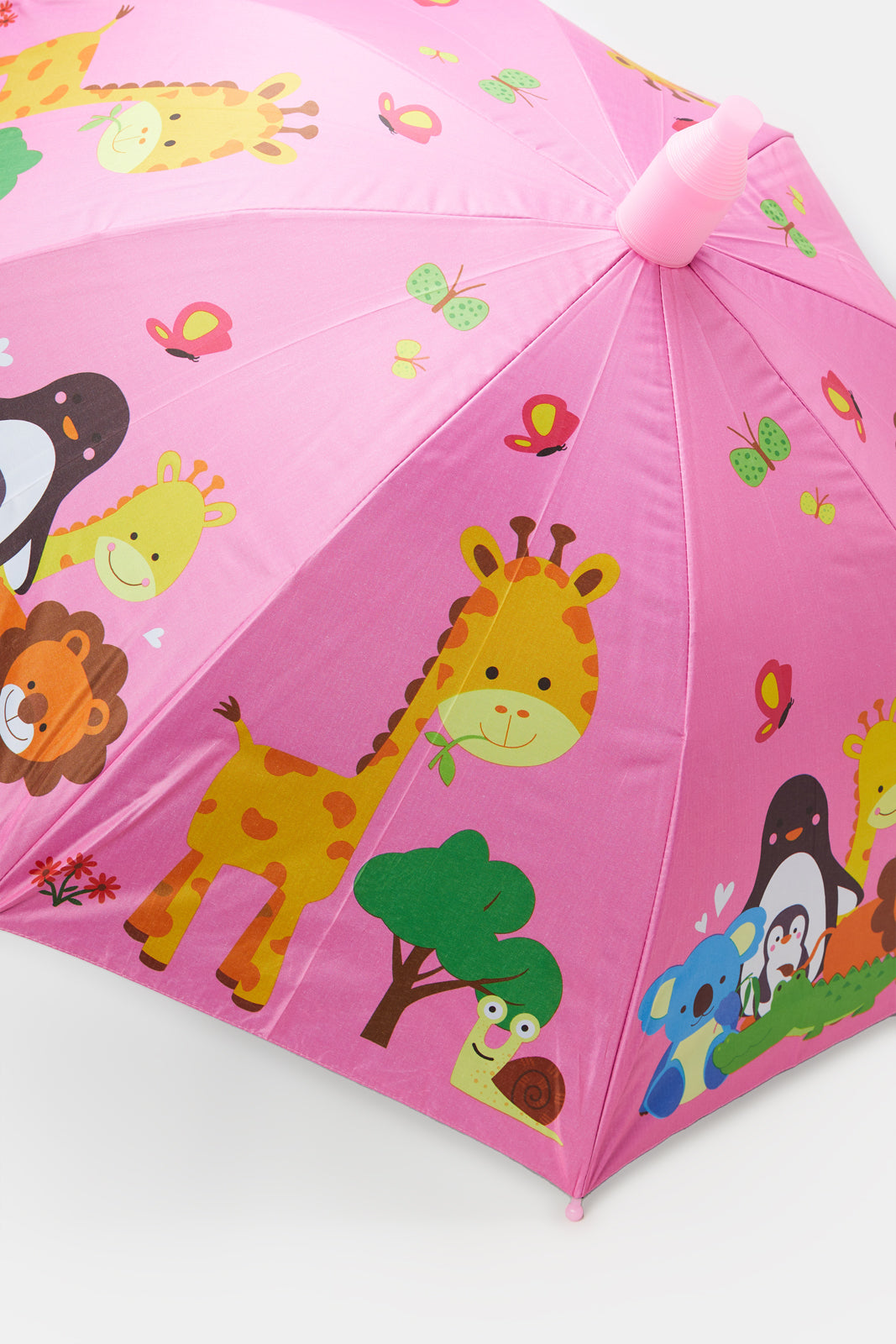 Pink Animals Foldable Umbrella