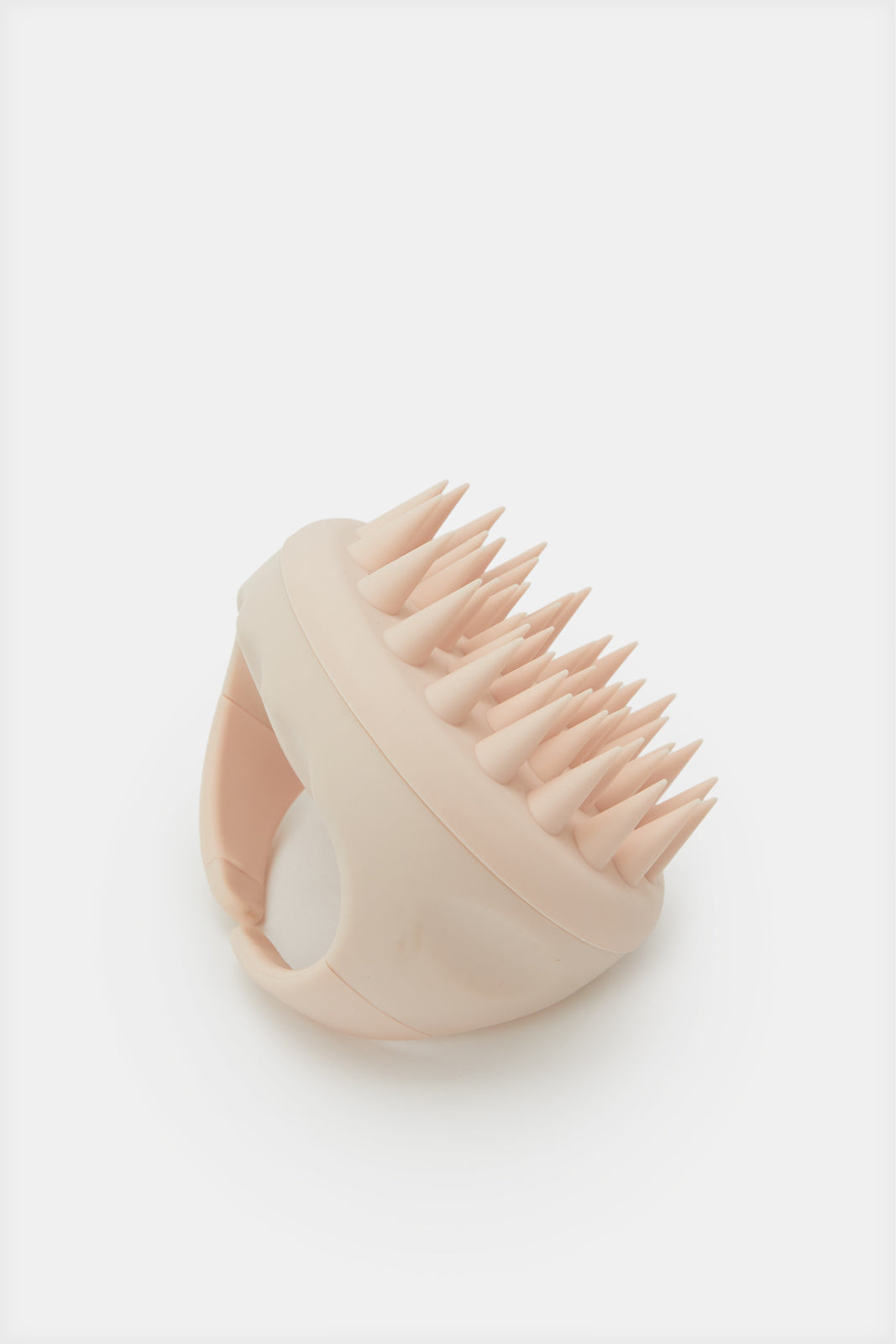 Women Beige Scalp Massager