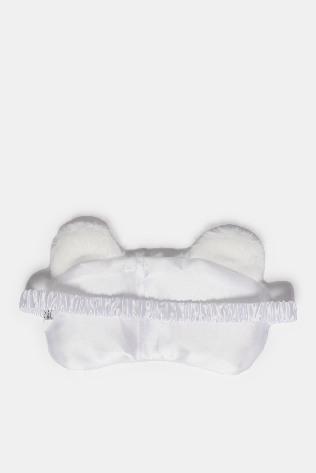 Women White Embellished Eye Mask