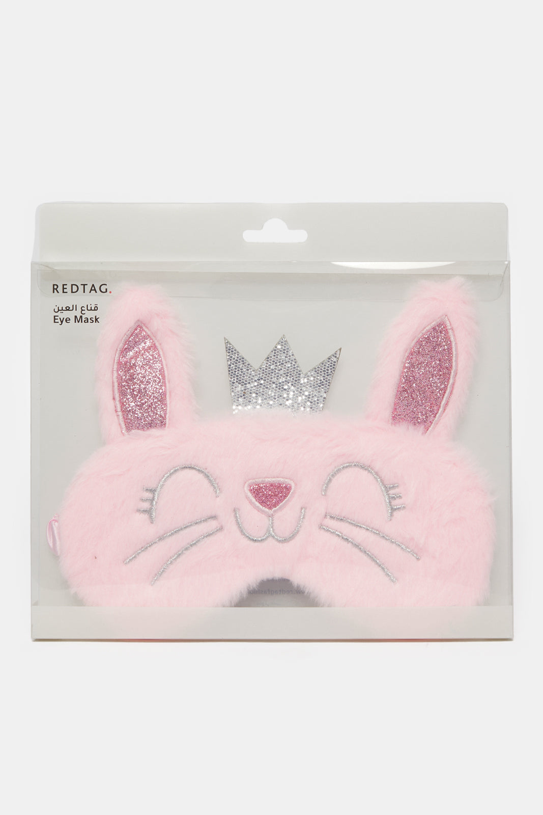 Women Pink Embellished Eye Mask