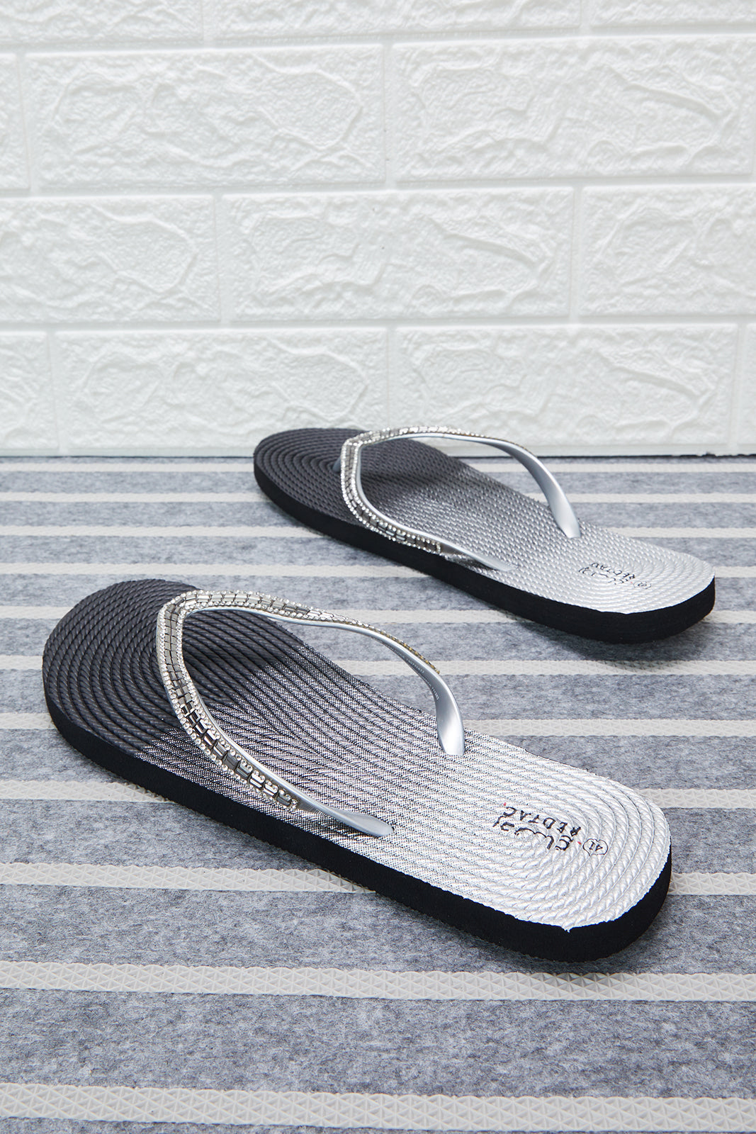 Black With Trim Flip Flop