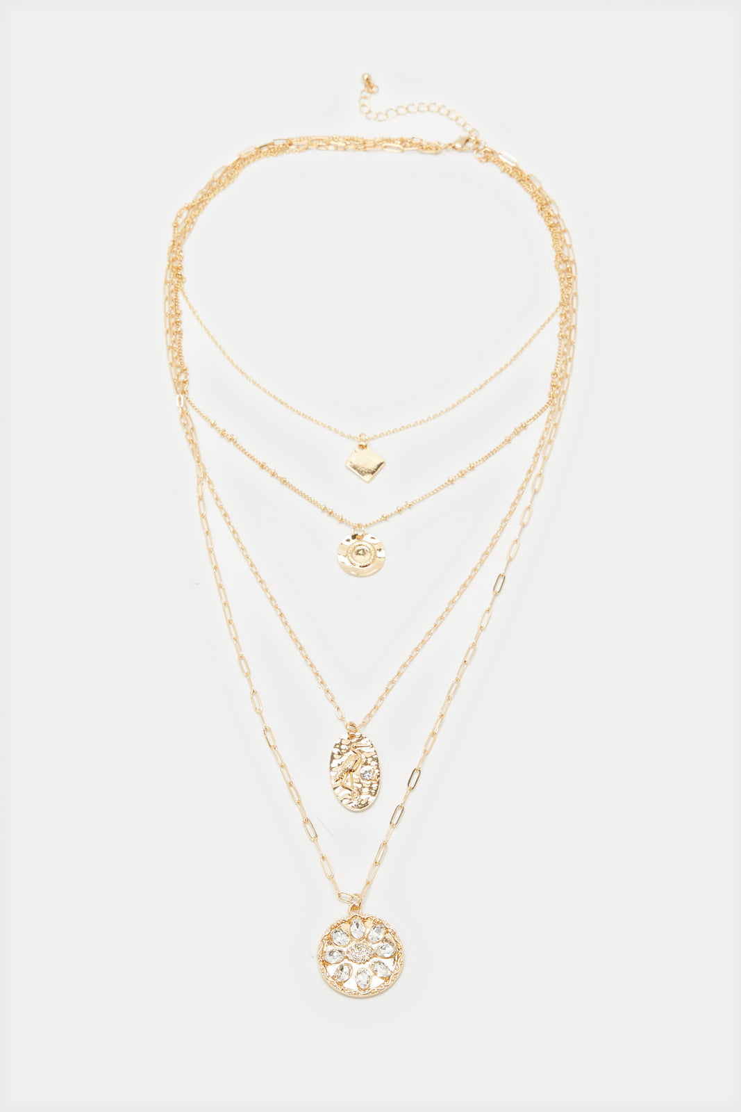 Women Gold Embellished Necklace