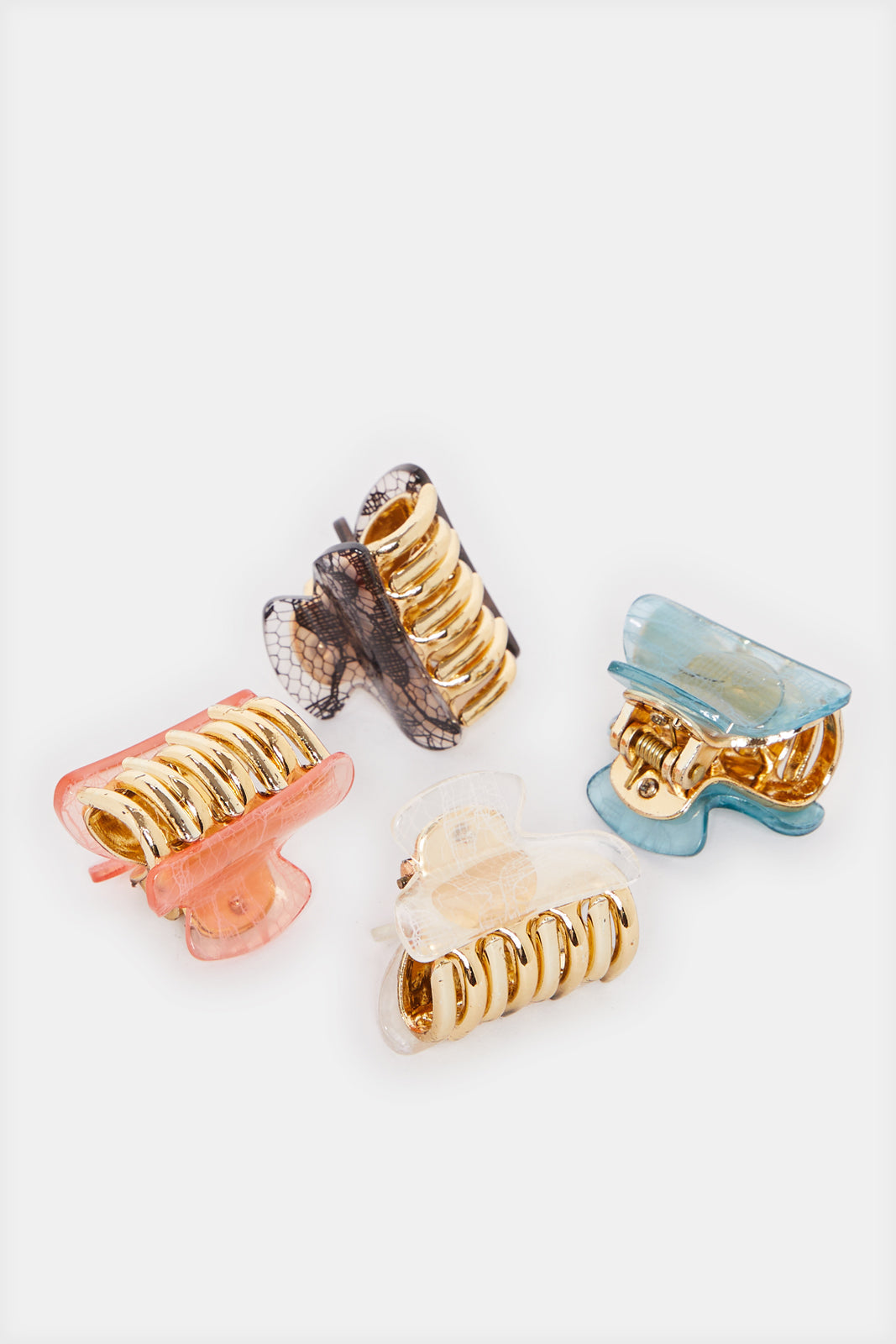 Women Assorted Hair Claw Set (4 Piece)