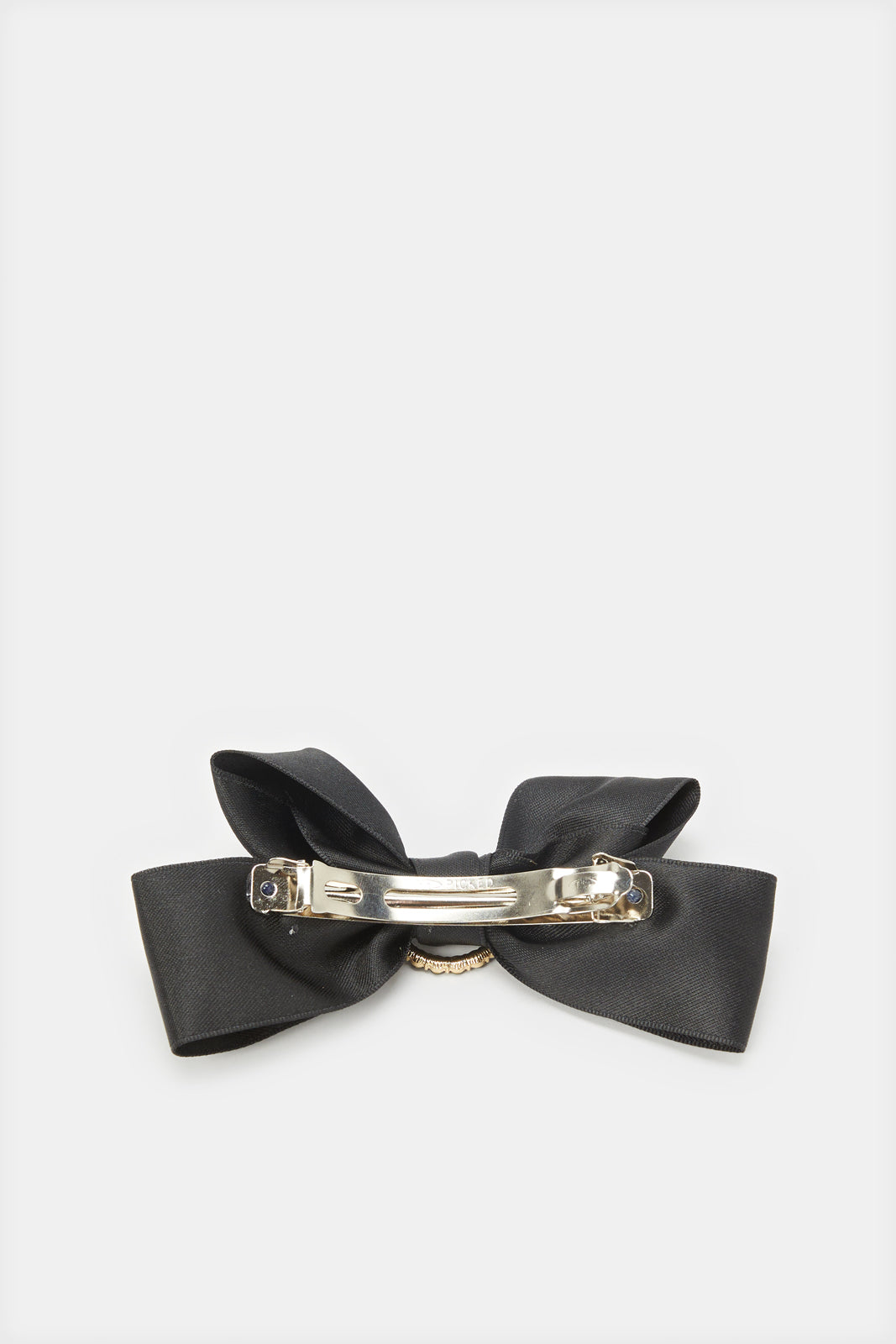 Women Black Bow Hair Clip