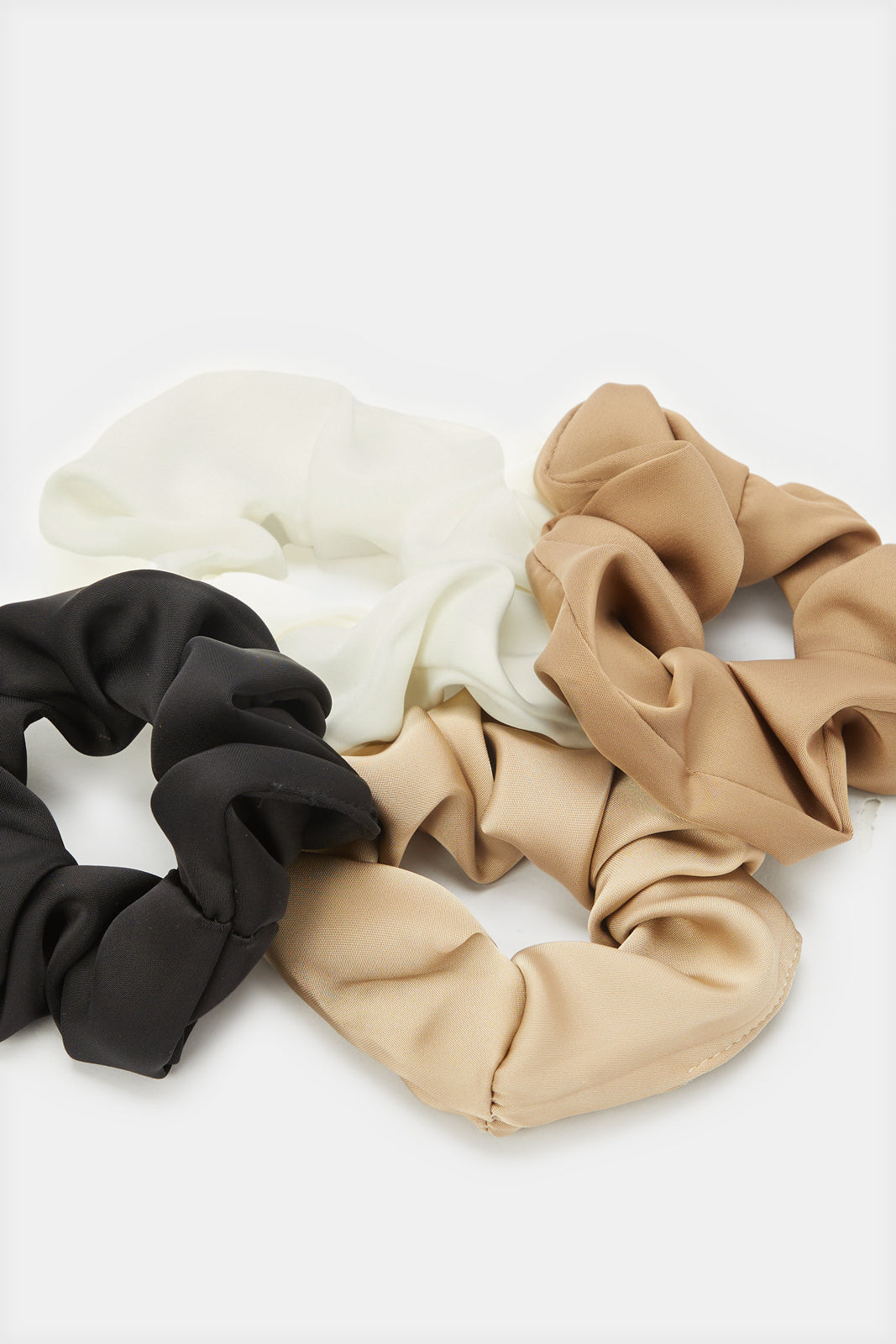 Women Assorted Embellished Scrunchy Set (4 Piece)