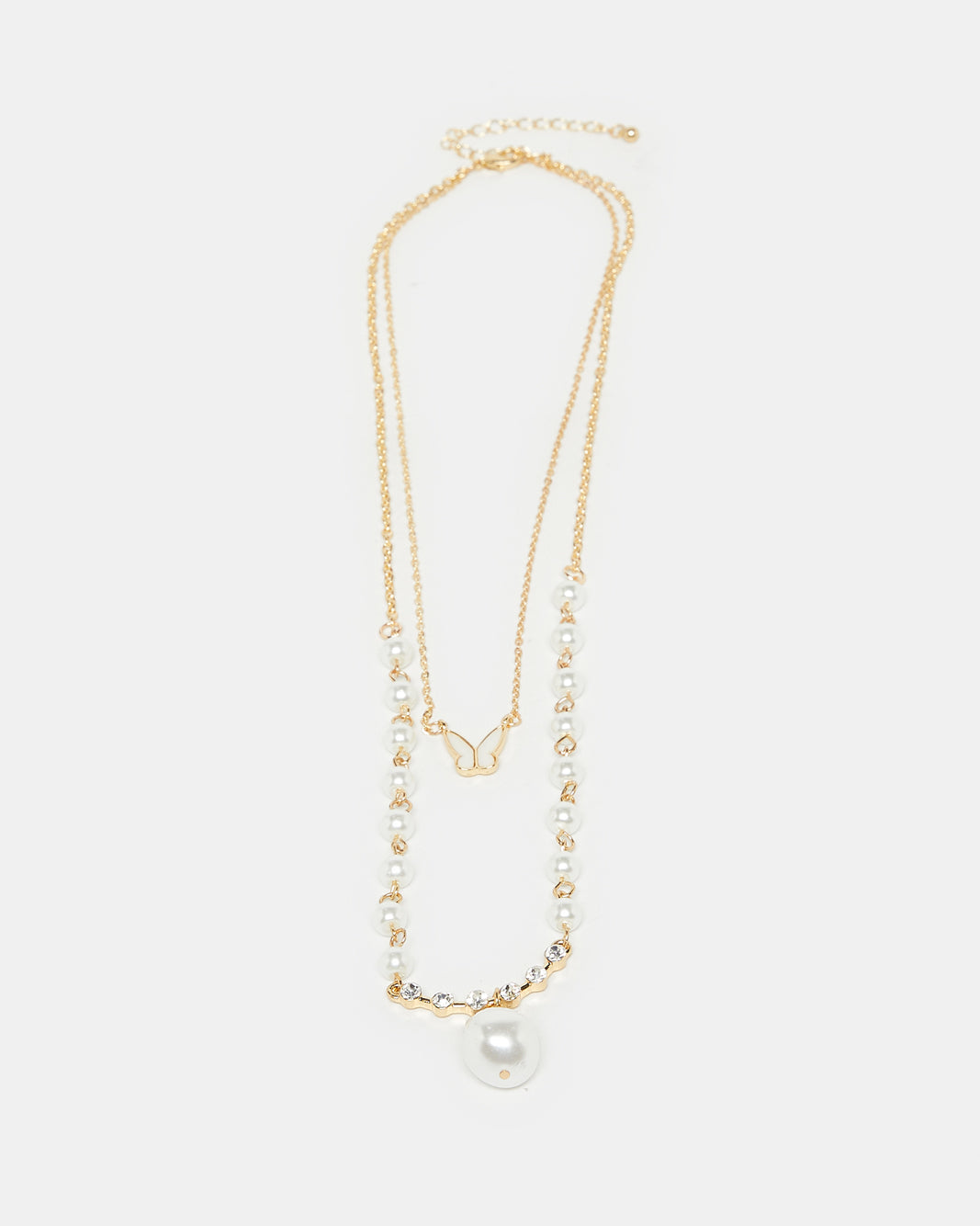Women Gold Layered Necklace