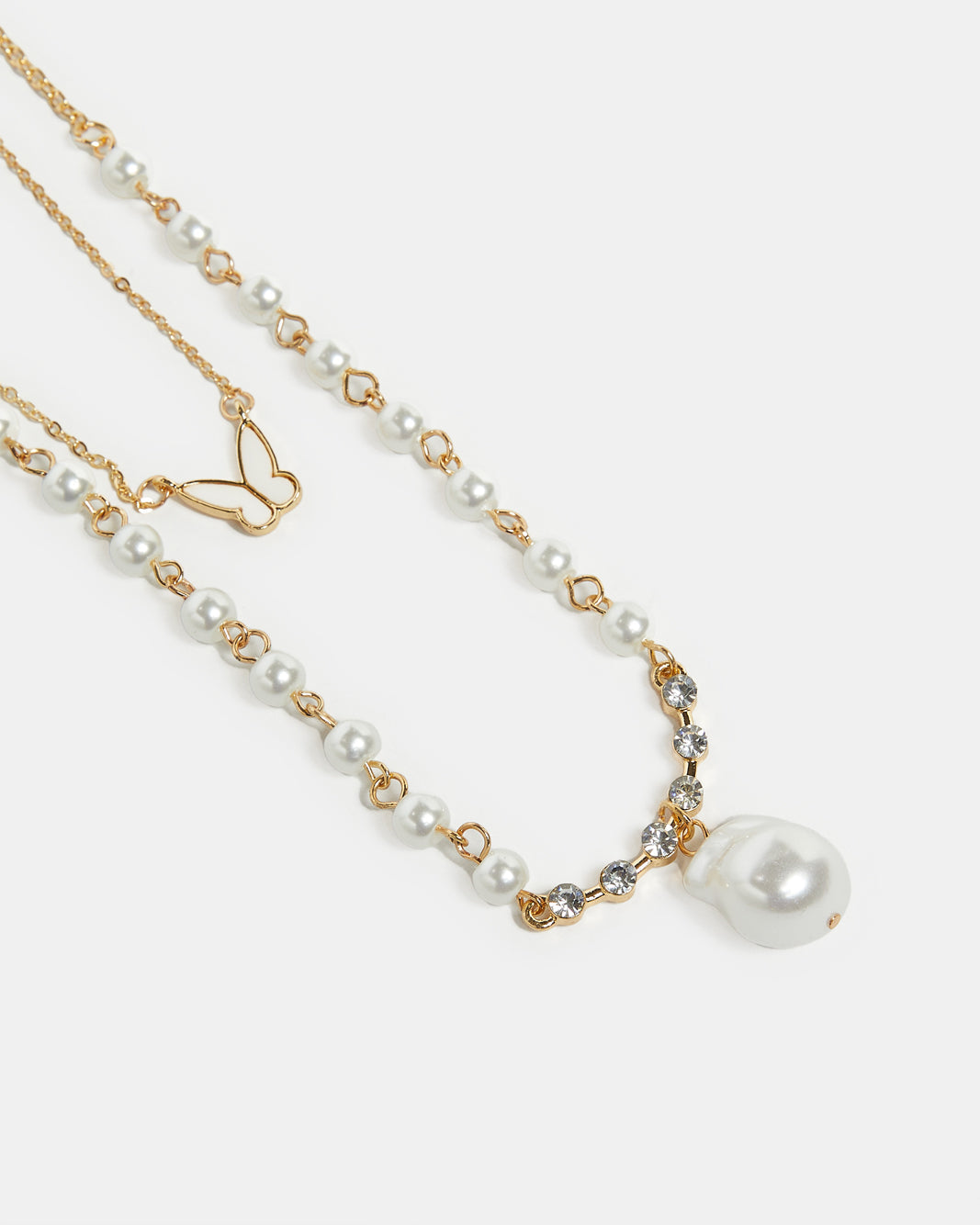 Women Gold Layered Necklace