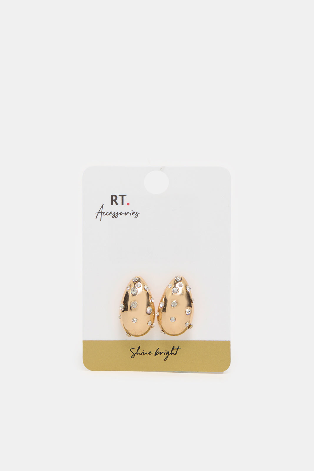 Women Gold Embellished Earrings