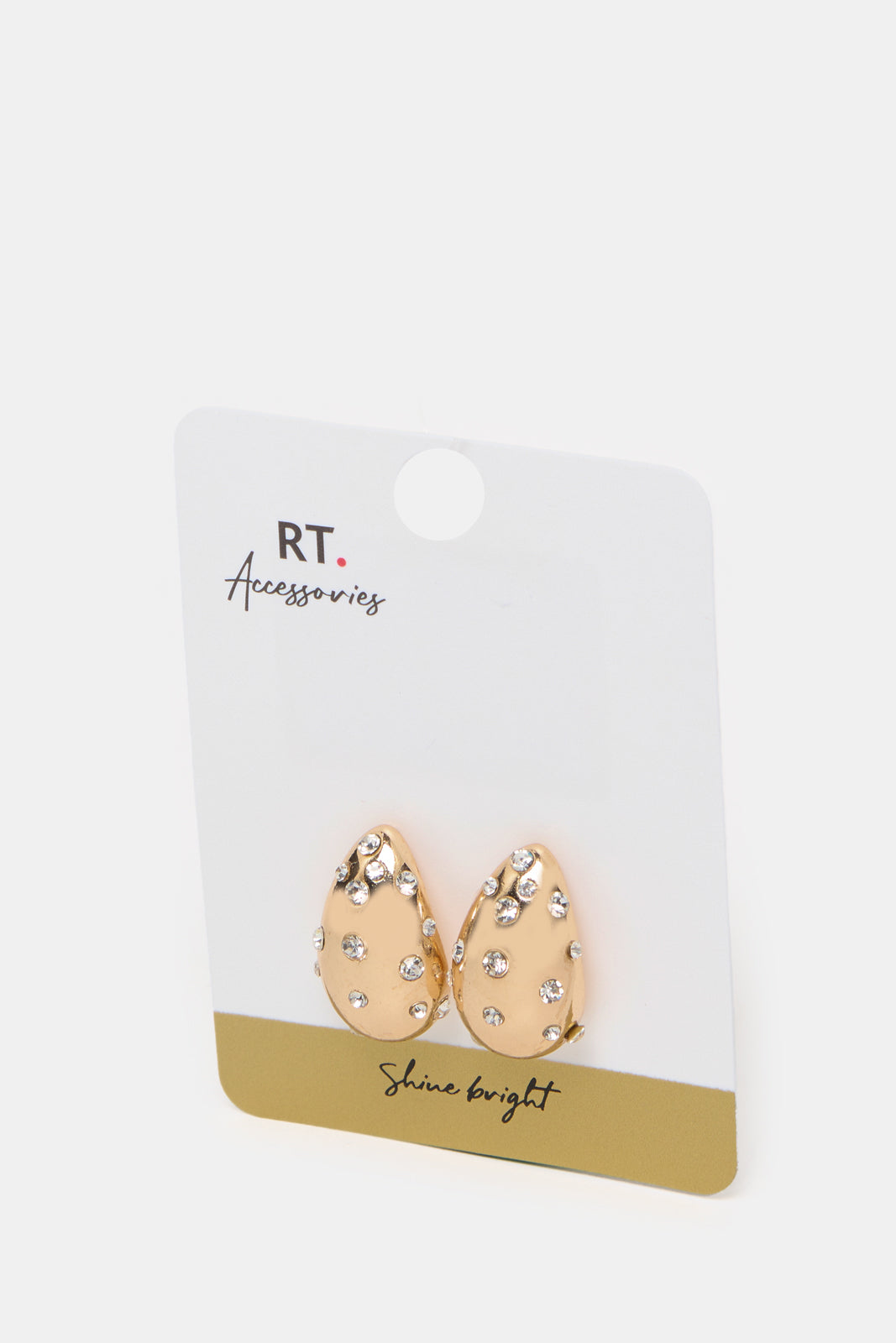 Women Gold Embellished Earrings