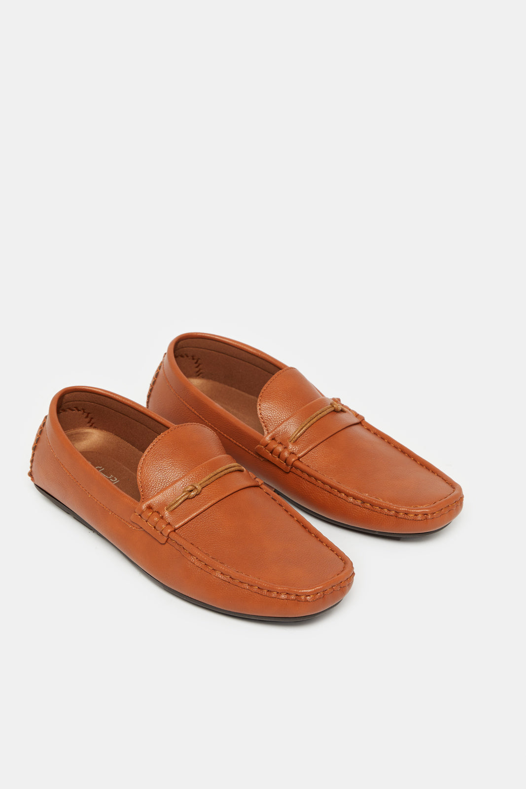 Men Brown Textured Loafer