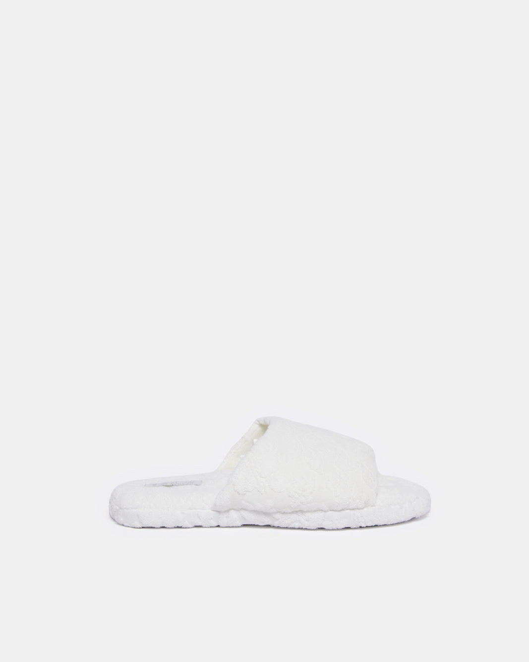 Women White Classic Slipper
