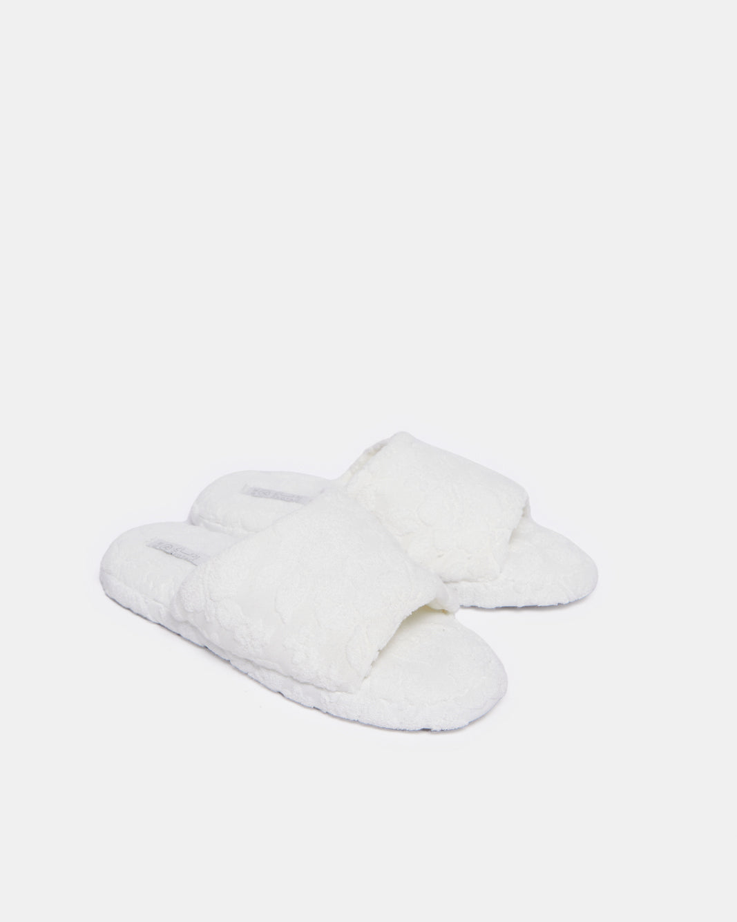 Women White Classic Slipper