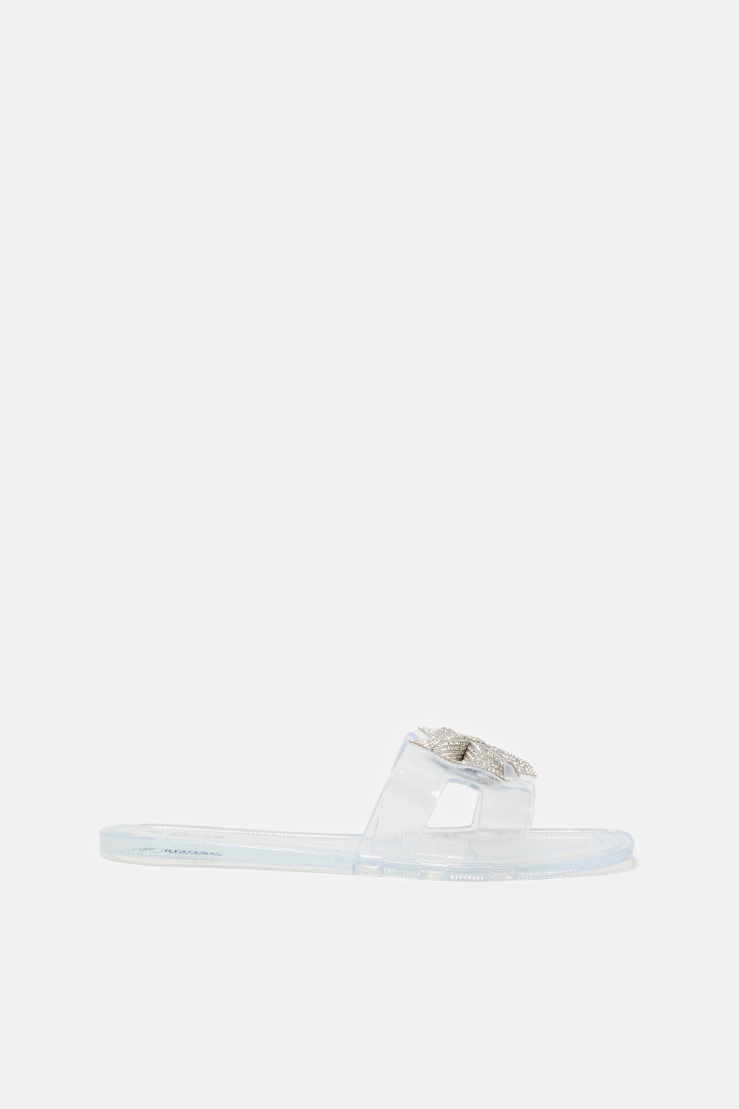 Women Clear Jelly Mule