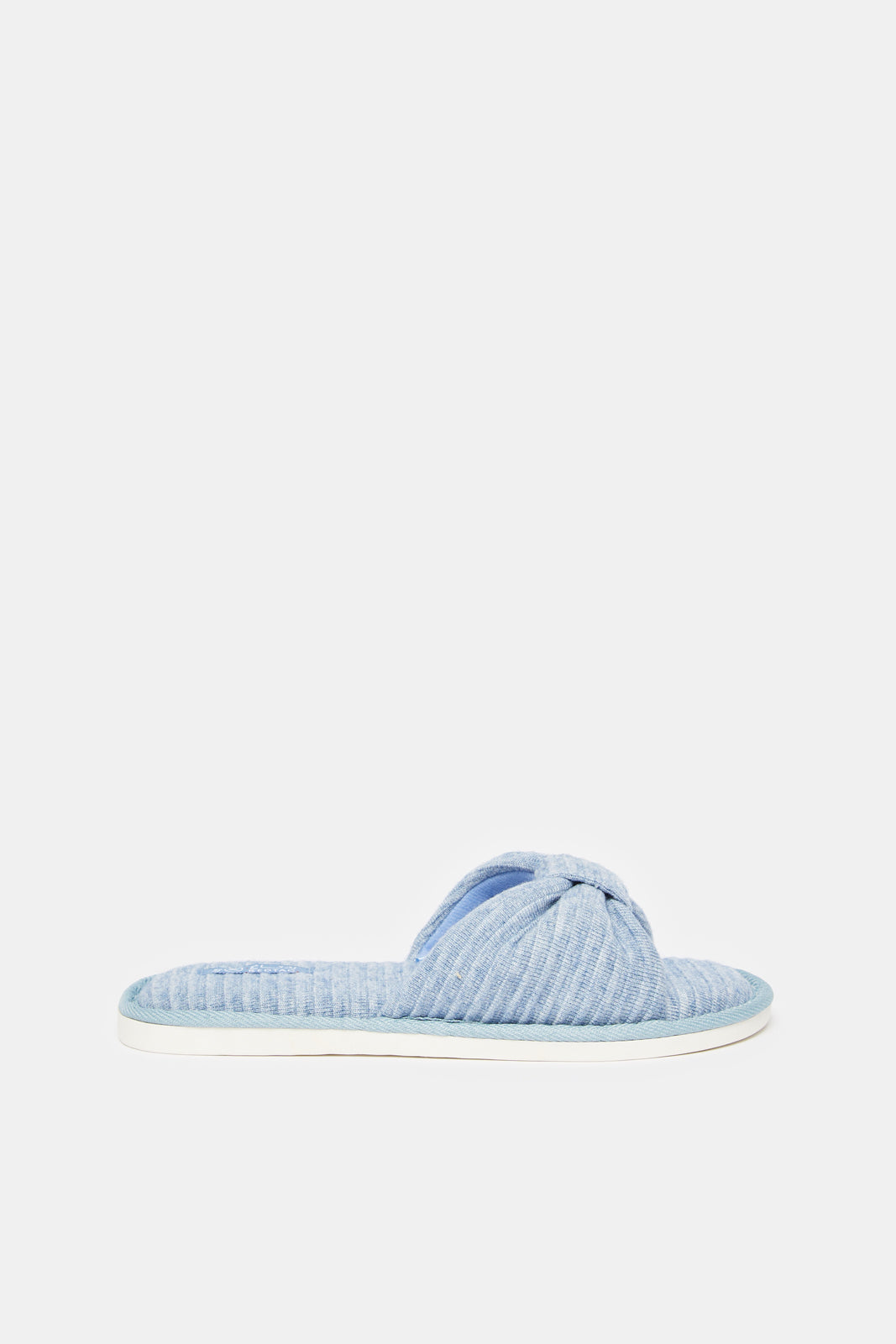 Women Blue Embellished Slipper