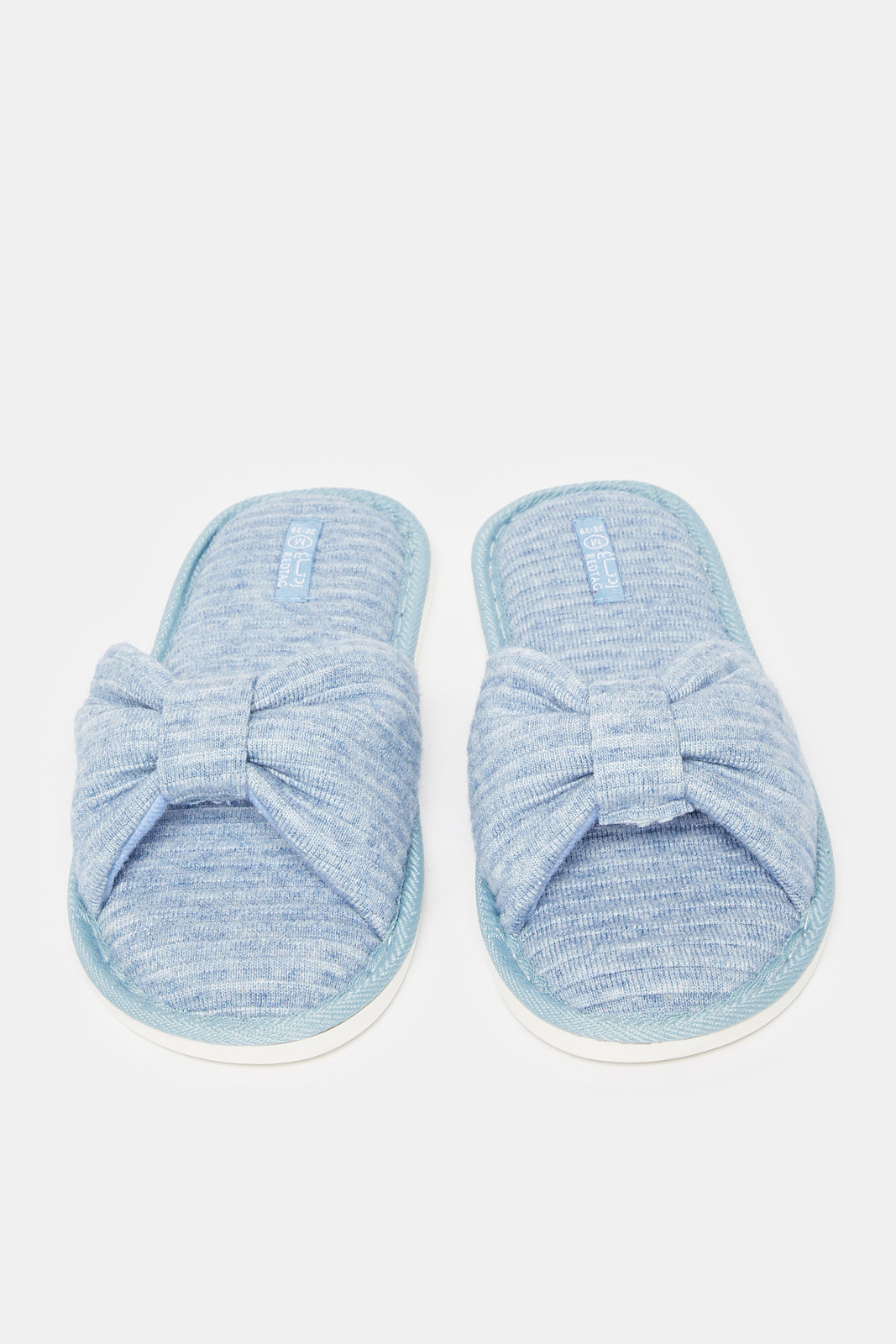 Women Blue Embellished Slipper