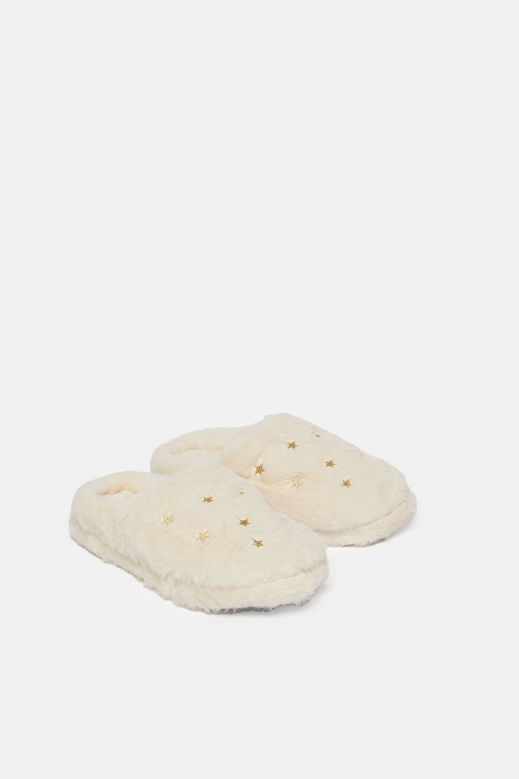 Women Beige Closed Toe Slipper