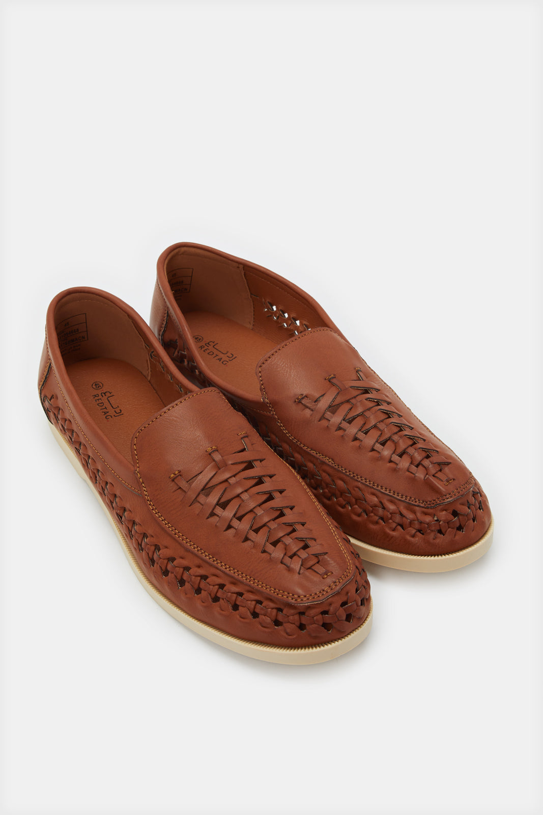 Men Brown Woven Loafer