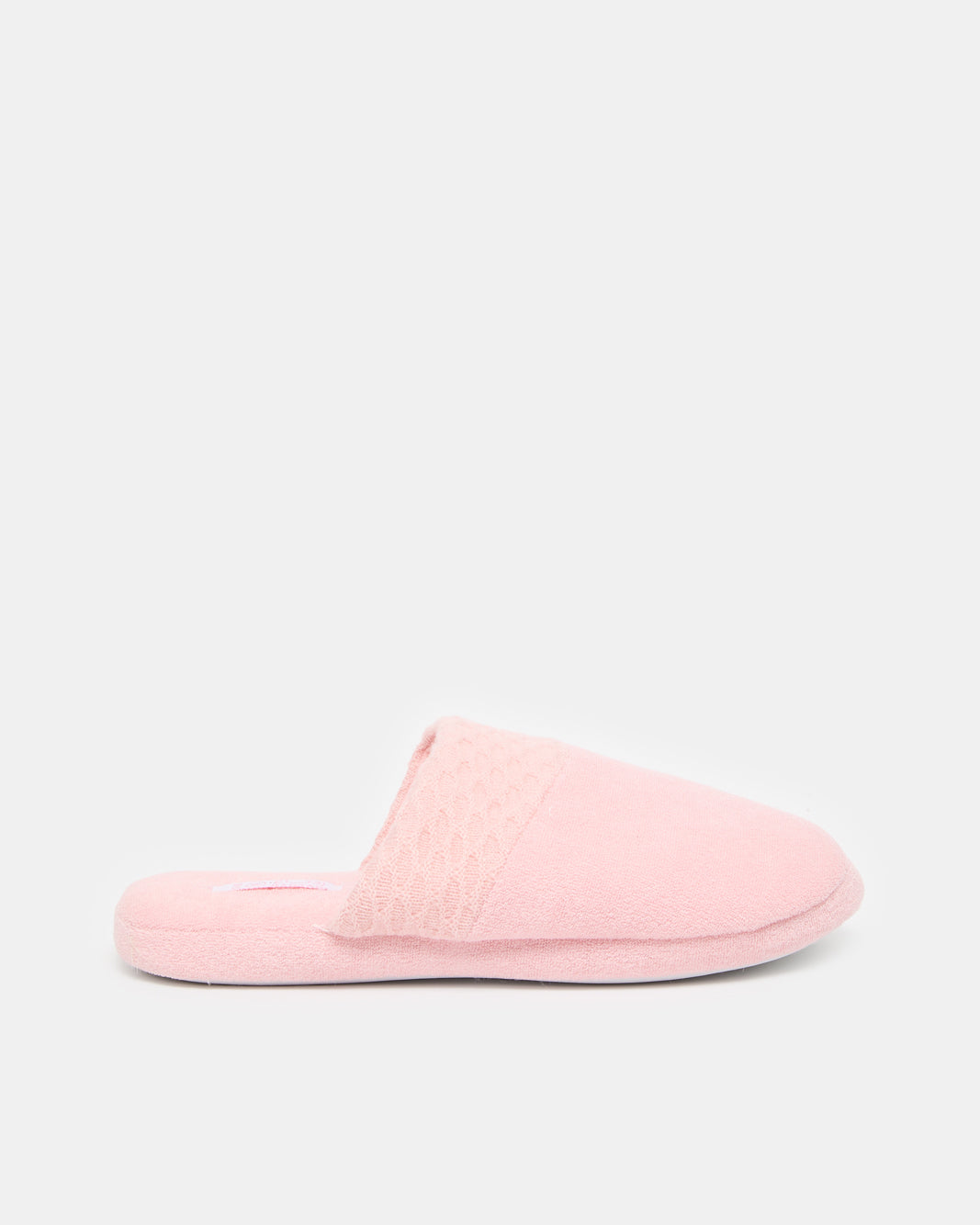 Women Pink Textured Slipper