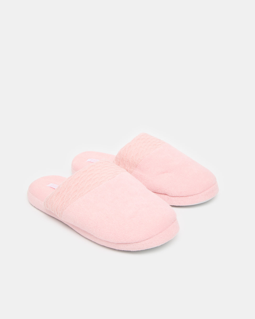 Women Pink Textured Slipper