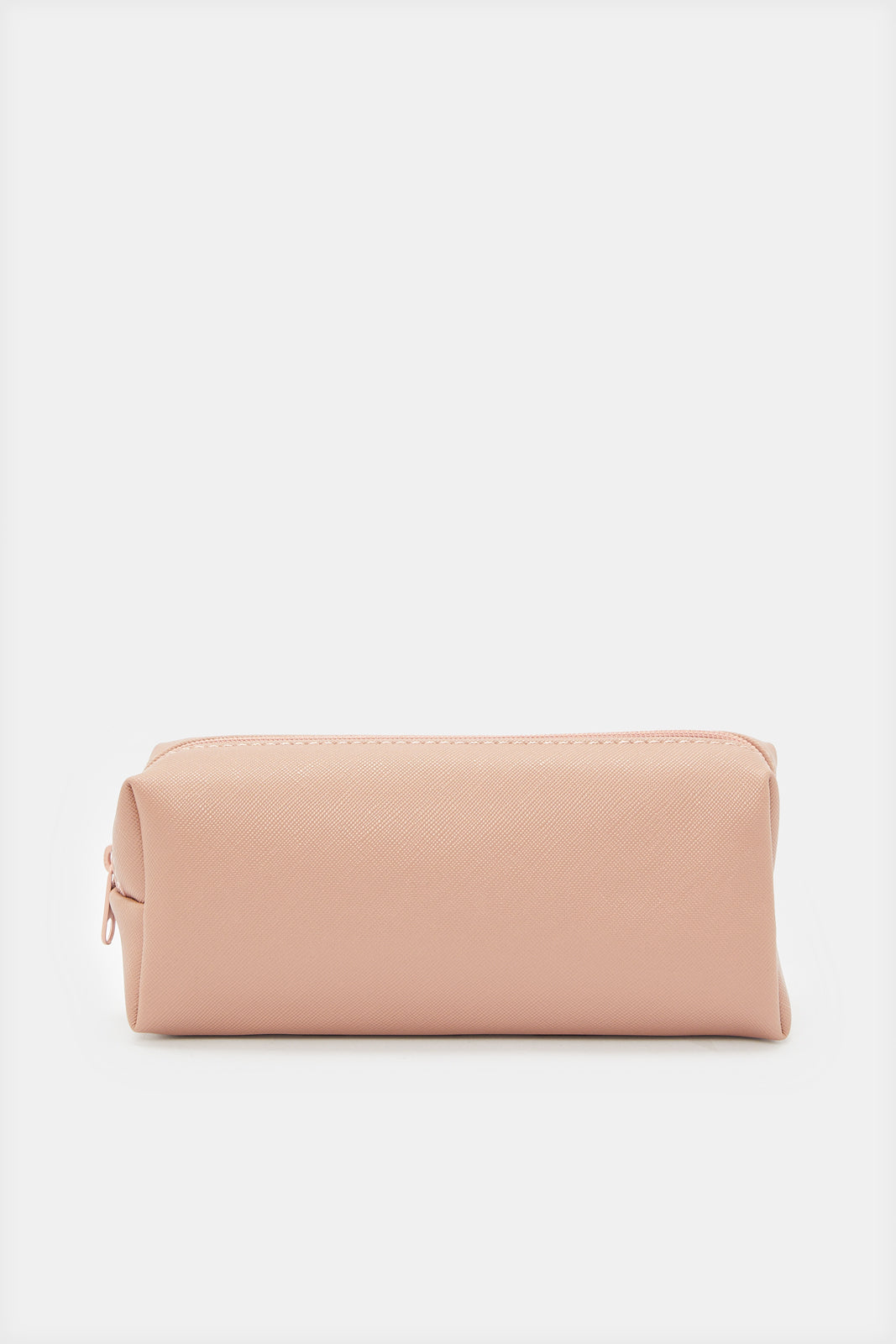 Women Pink And Beige Printed Cosmetic Pouch Set (4 Piece)