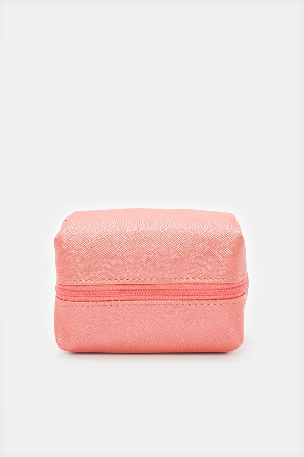 Women Pink And Red Cosmetic Pouch Set (4 Piece)