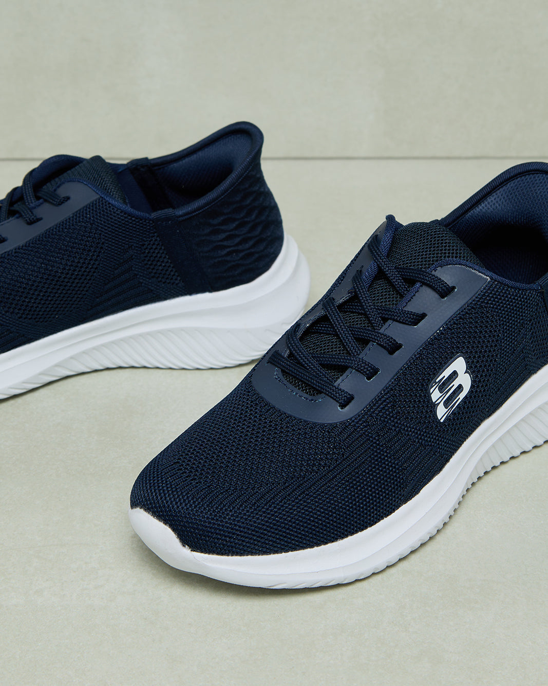 Women Navy Sport Lace Up Sneaker