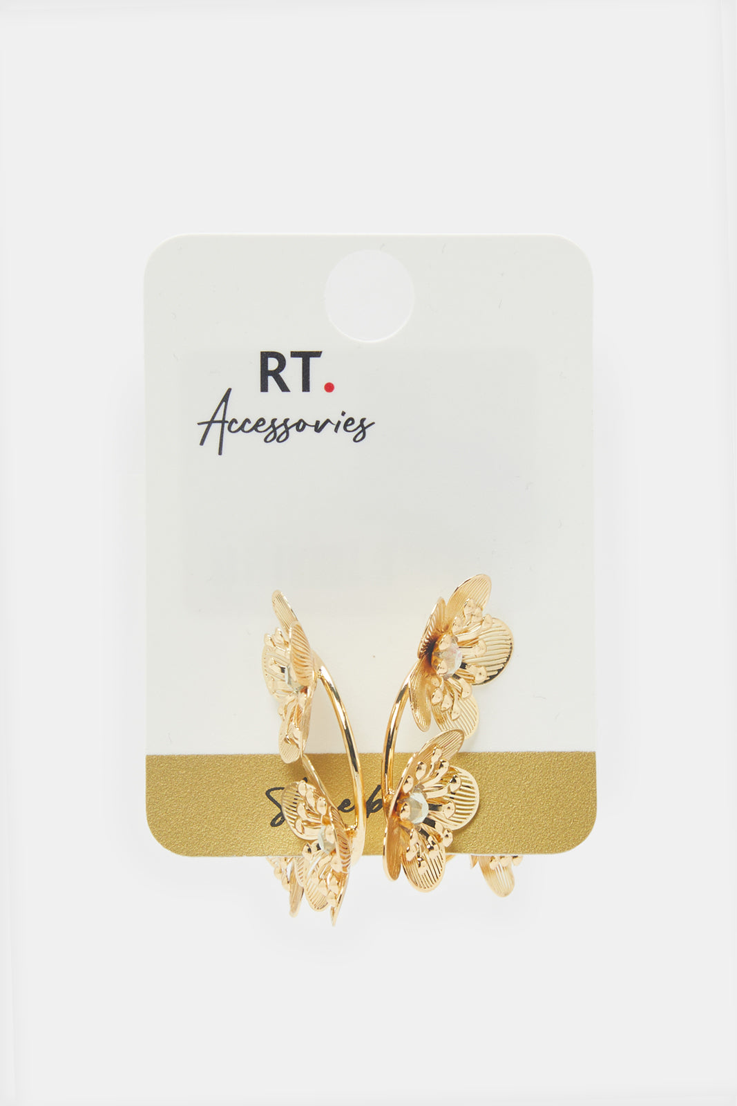 Women Gold Embellished Earrings