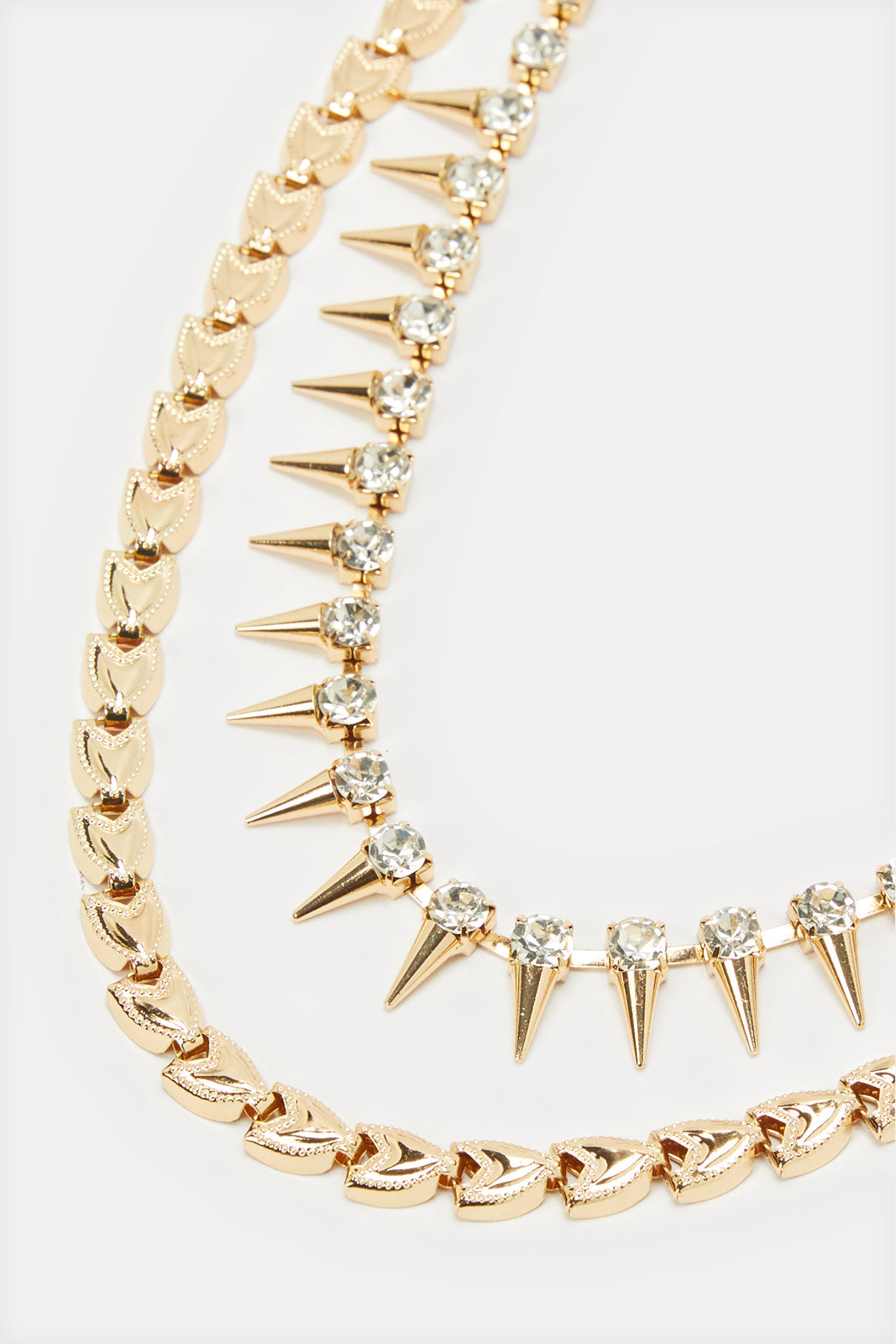 Women Gold Embellished Necklace