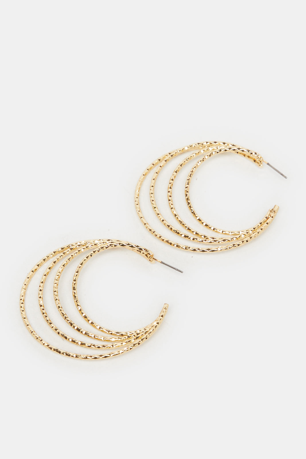 Women Gold Embellished Earrings