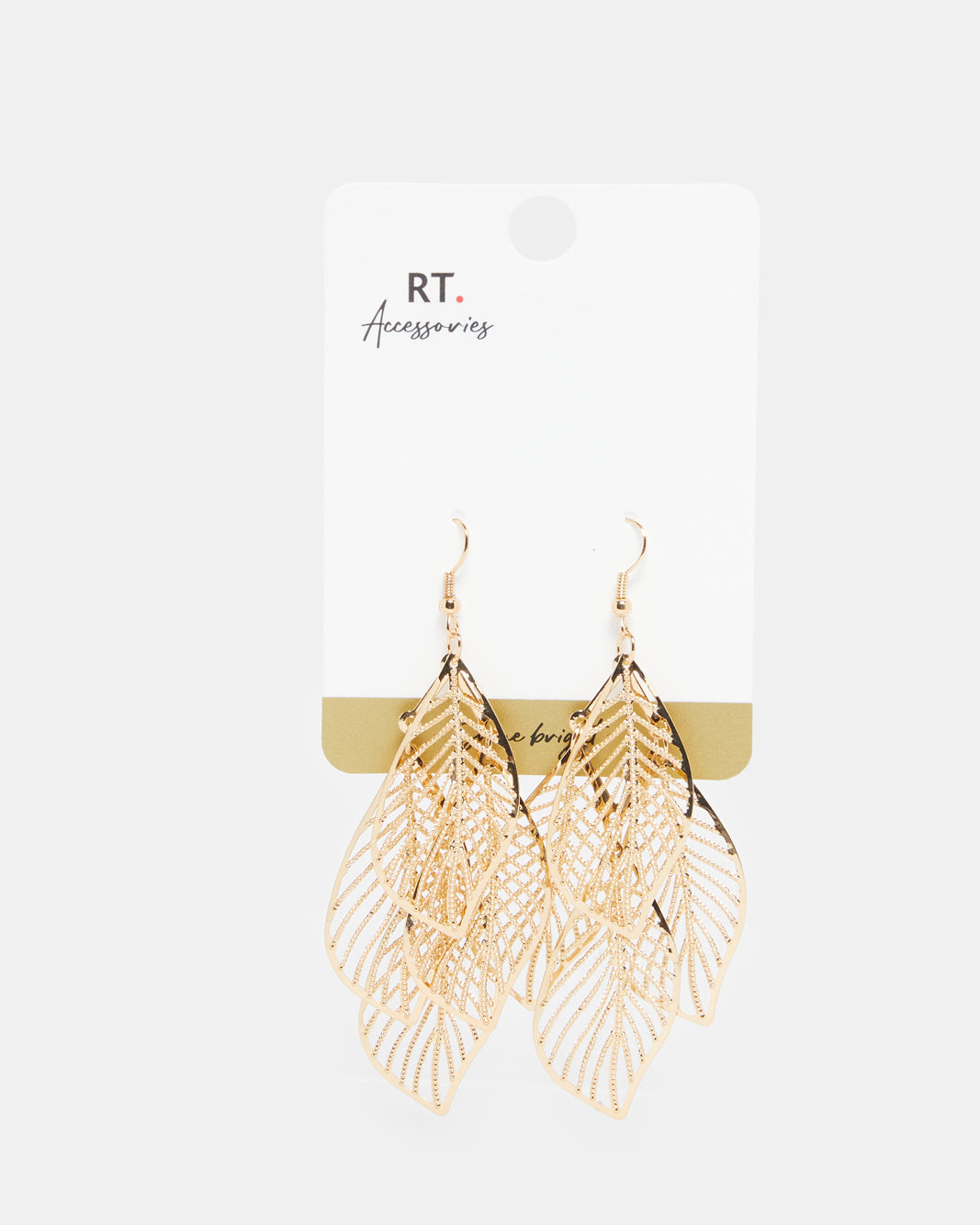 Women Gold Embellished Earrings