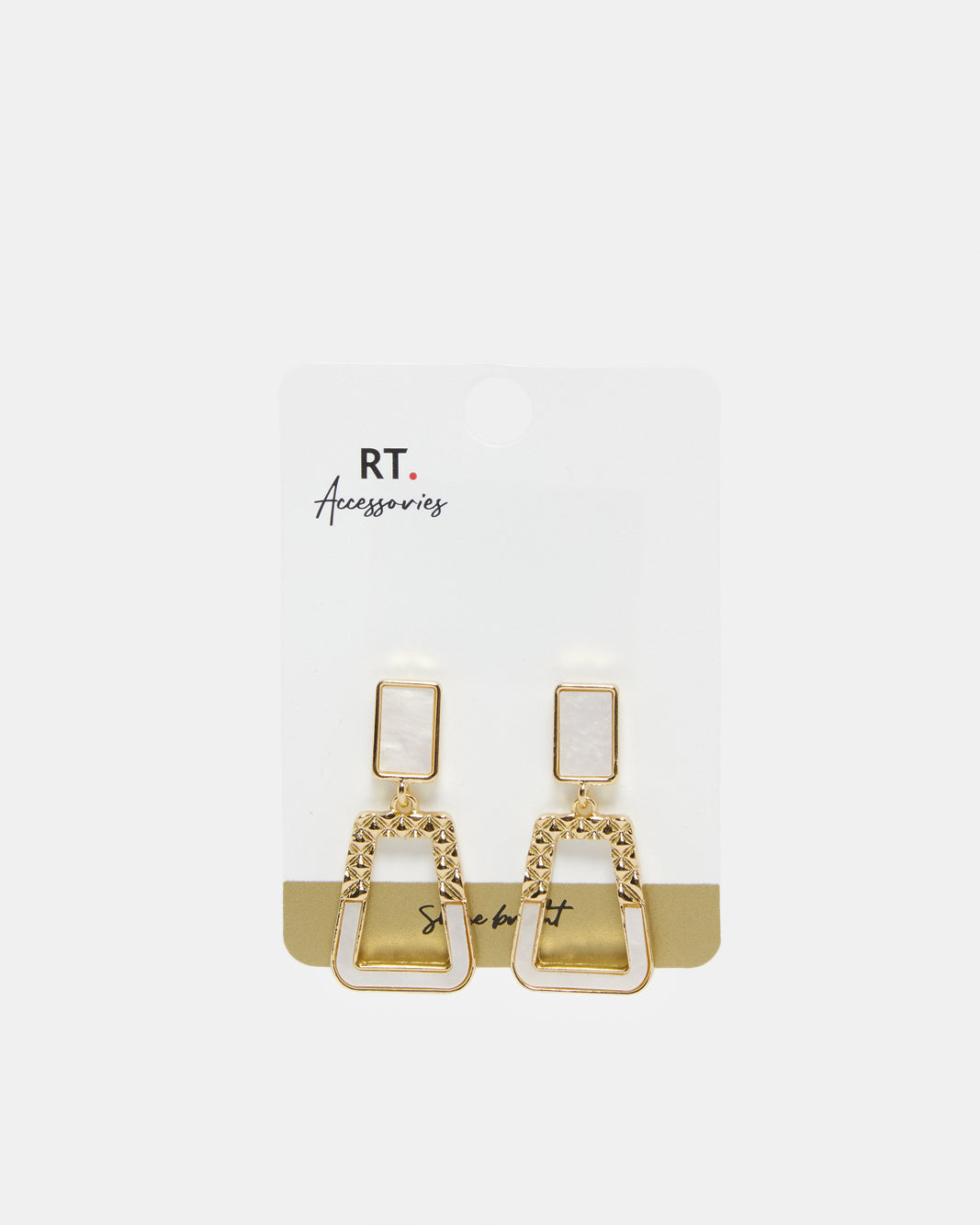 Women Gold Embellished Earrings