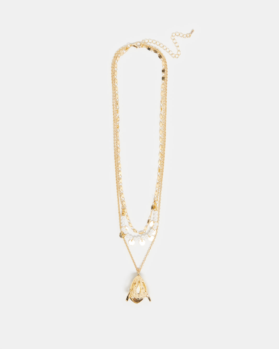 Women Gold Embellished Necklace