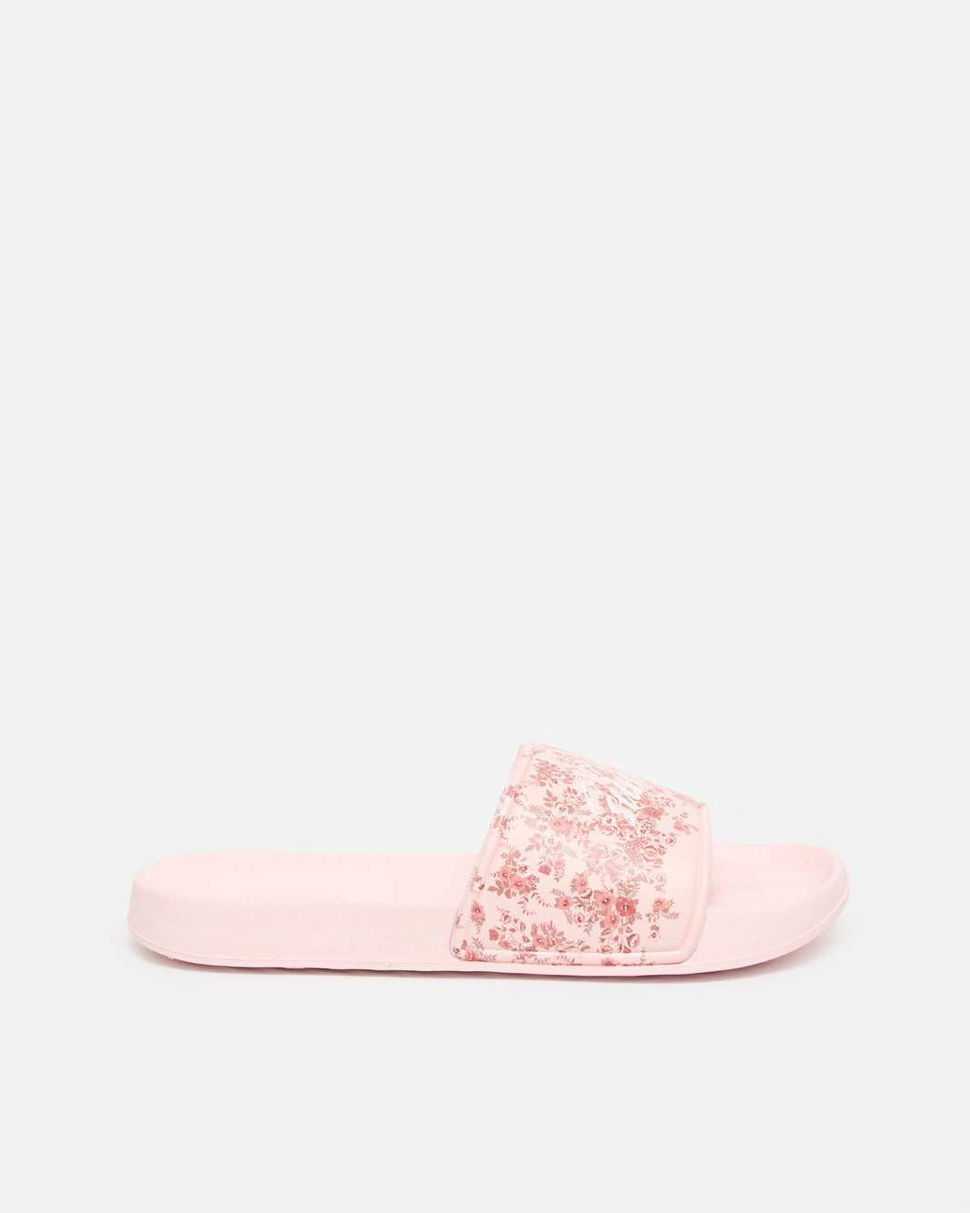 Women Pink Printed Slide