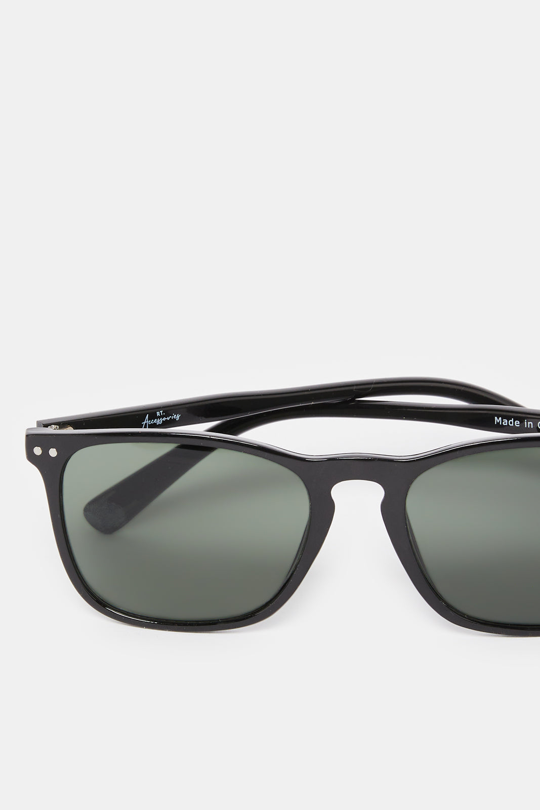 Men Black Wayfarer Sunglasses