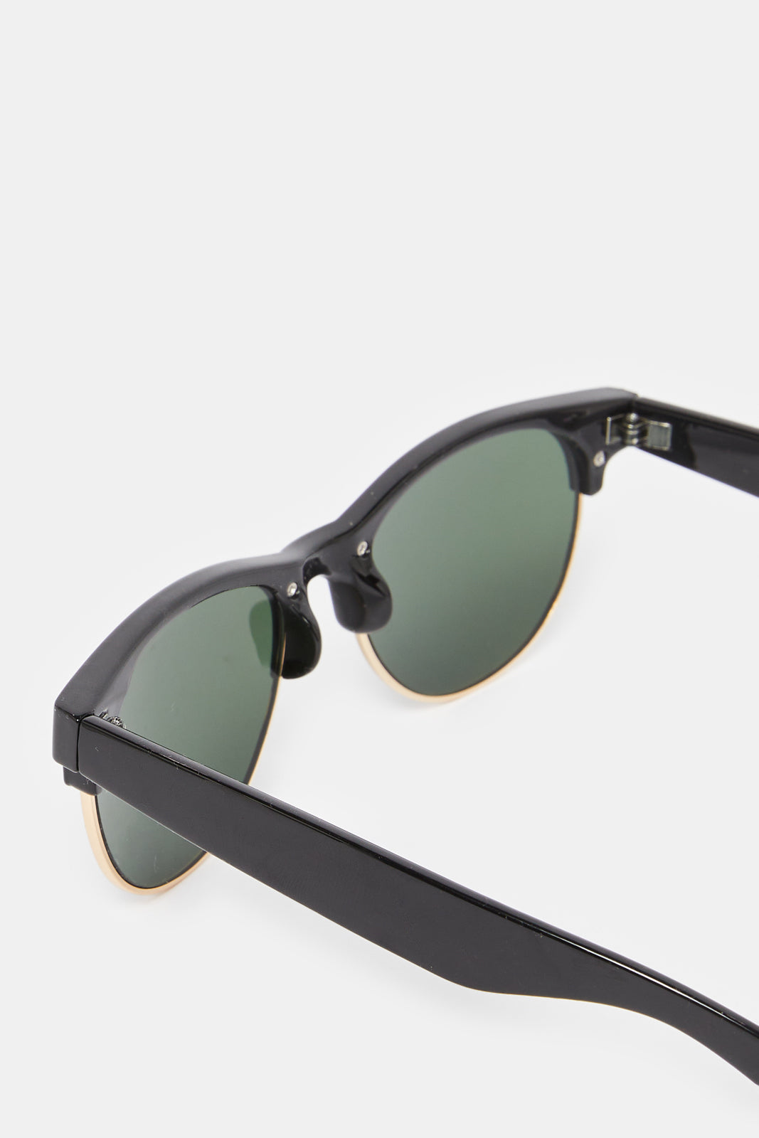 Men Black Clubmaster Sunglasses
