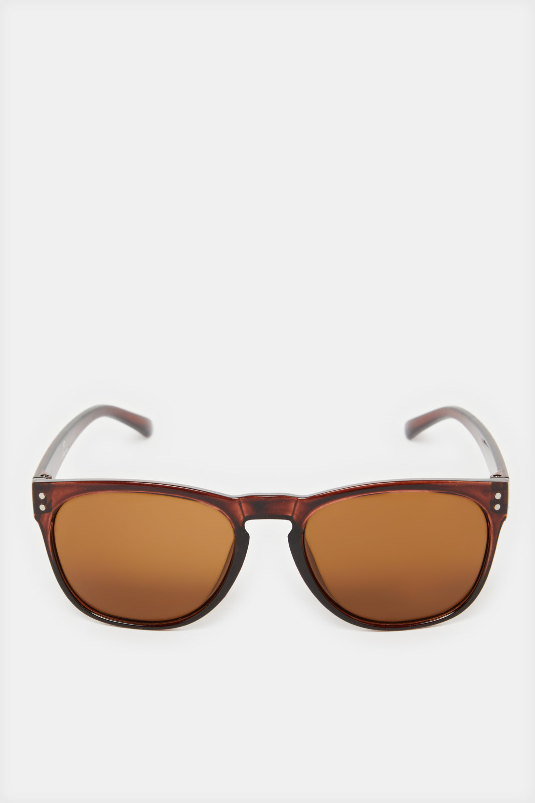 Men Brown Wayfarer Sunglasses