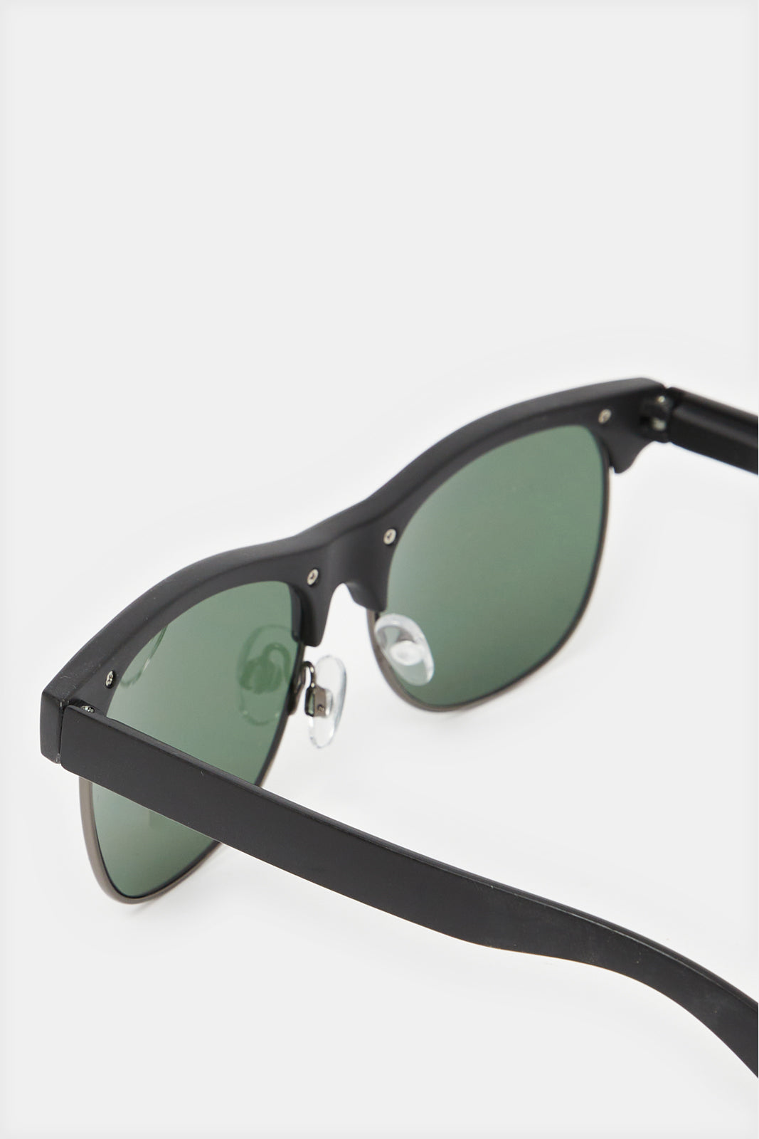 Men Black Round Sunglasses