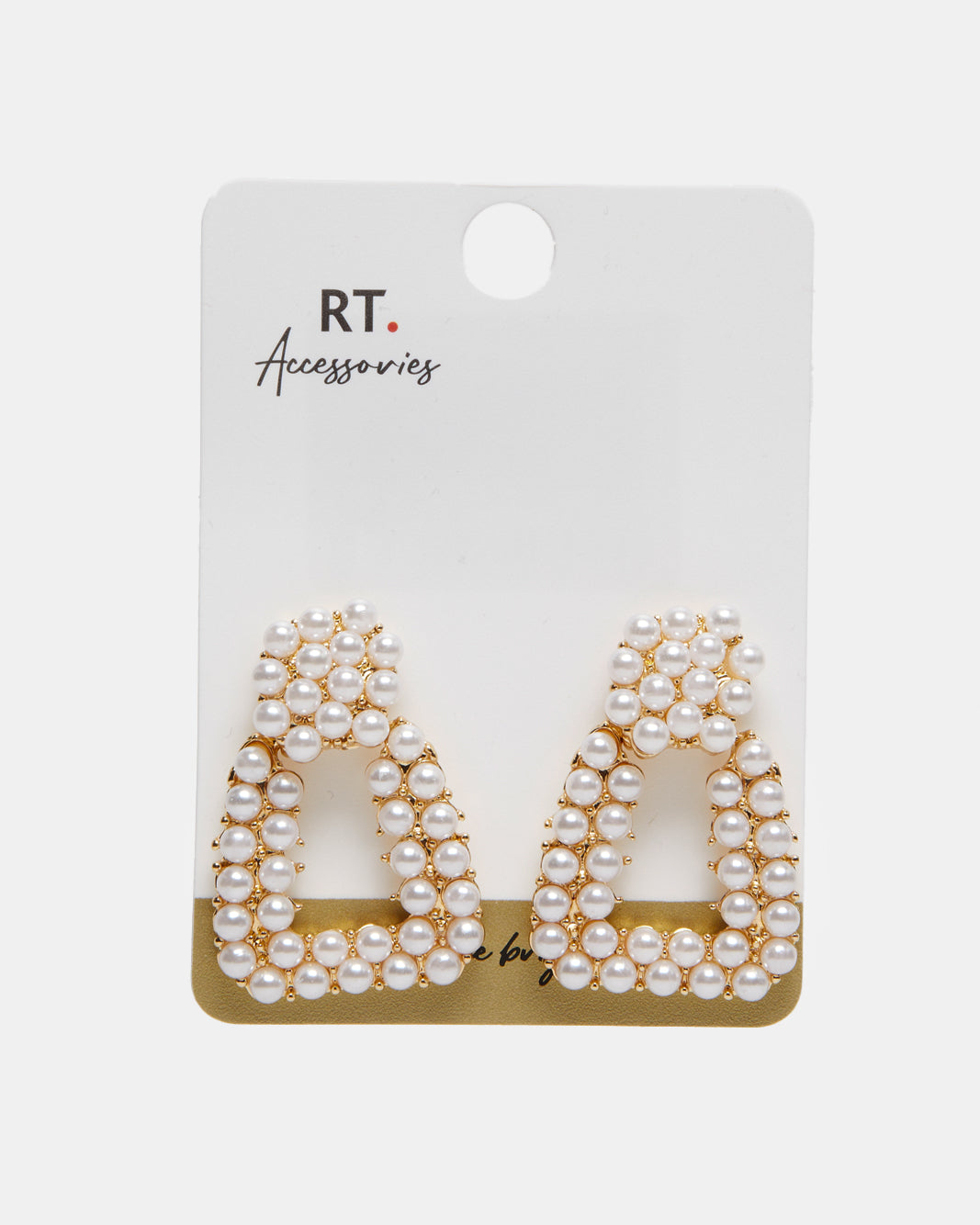Women Gold Embellished Earring