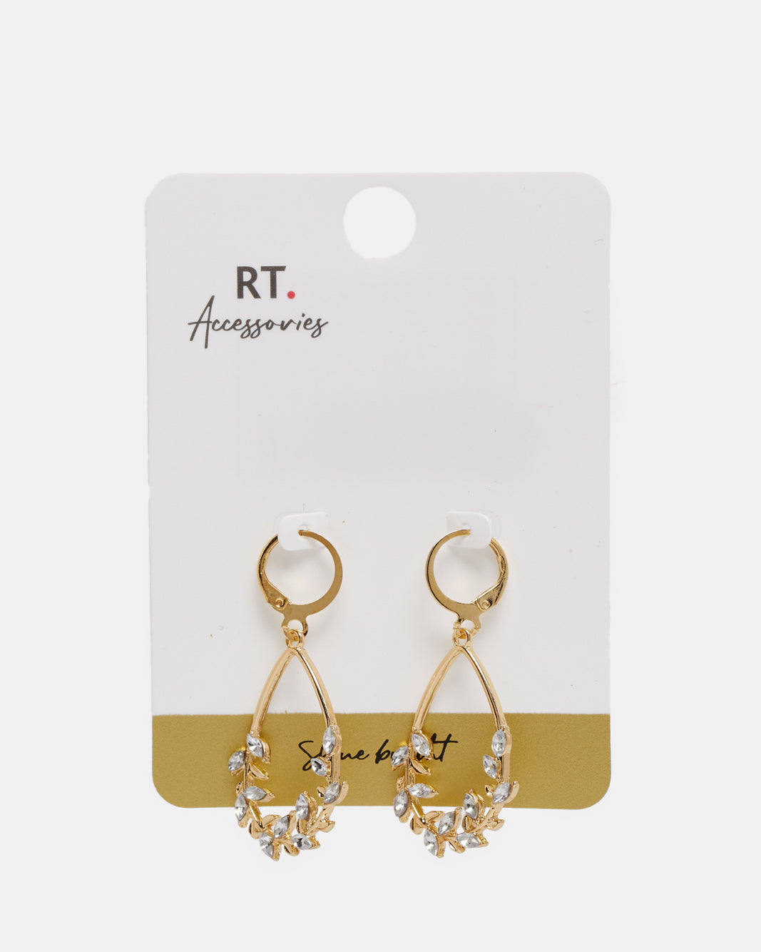 Women Gold Embellished Earring