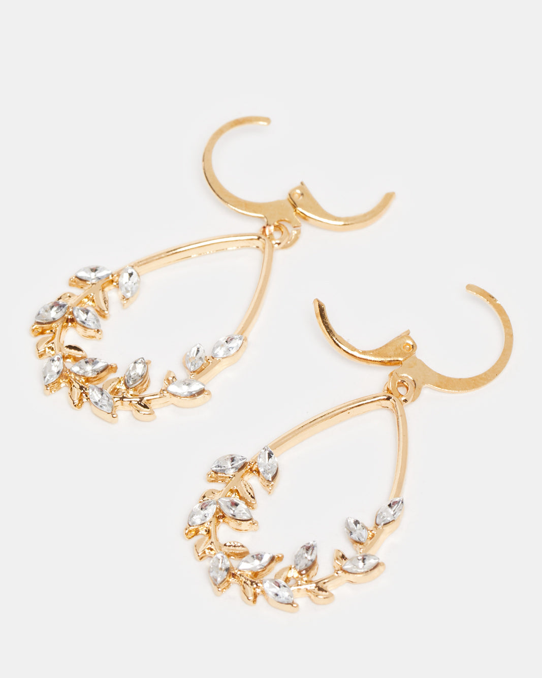 Women Gold Embellished Earring